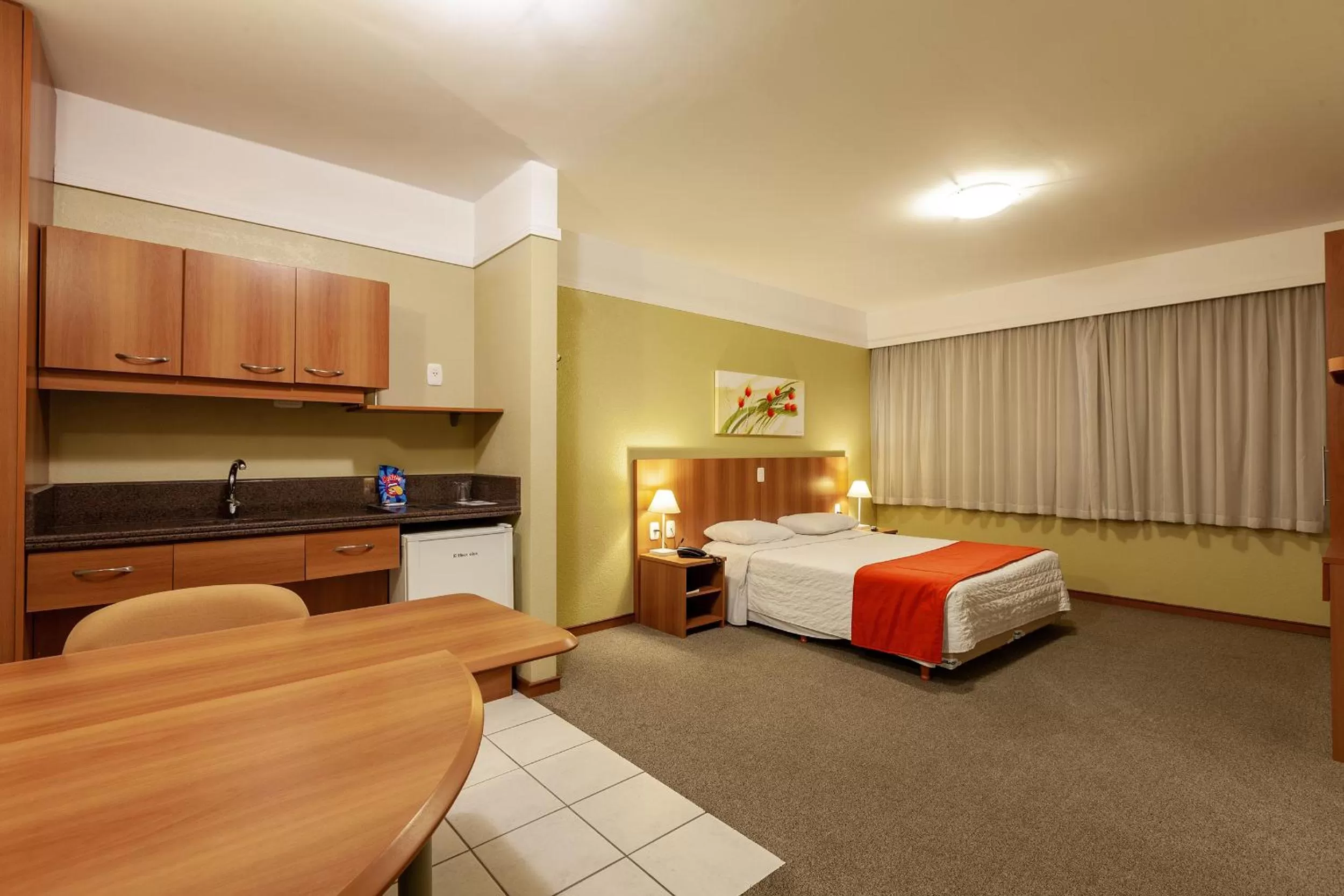 Bedroom, Bed in Tri Hotel Executive Caxias