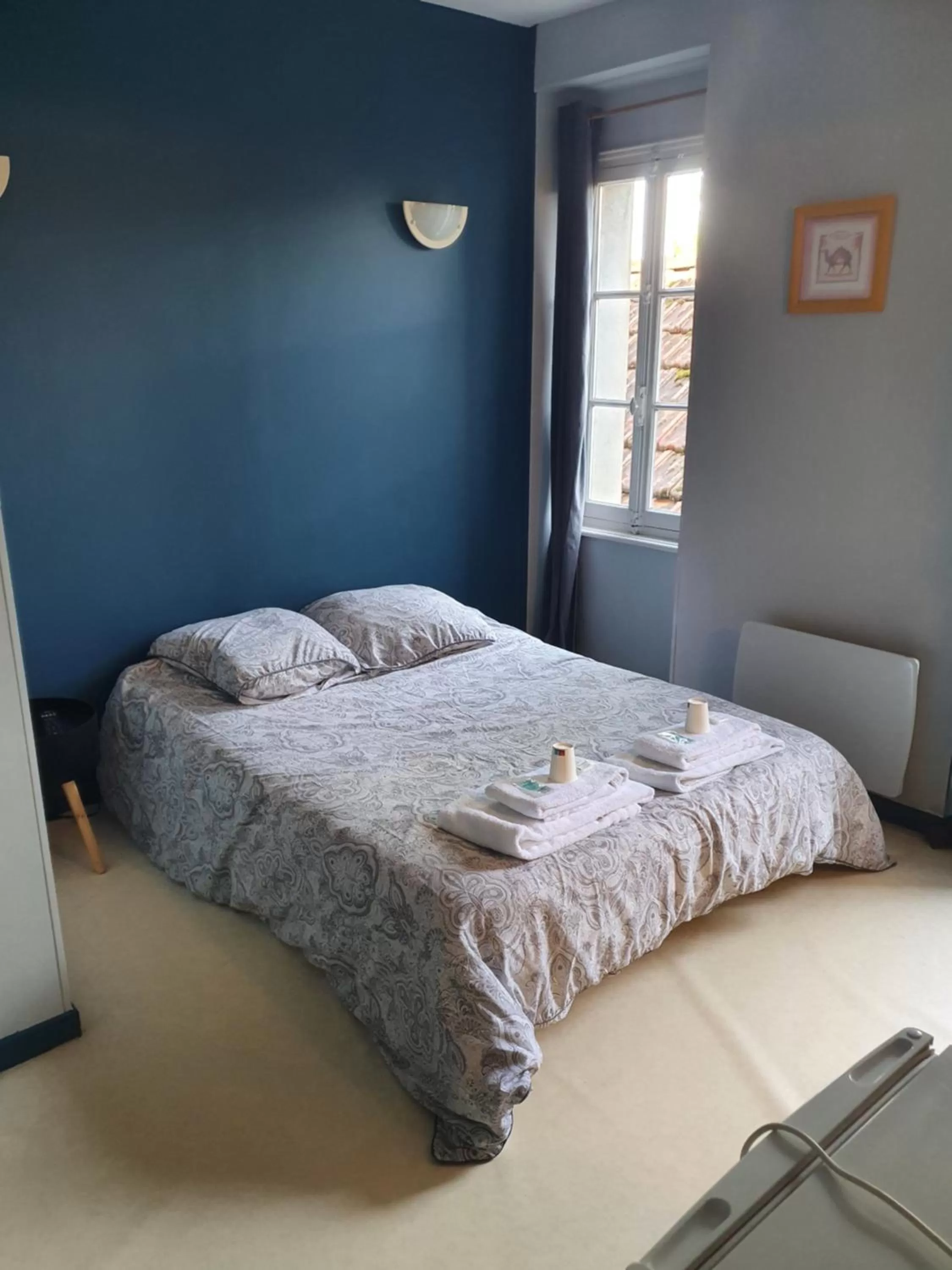 Bed in hotel de la gare