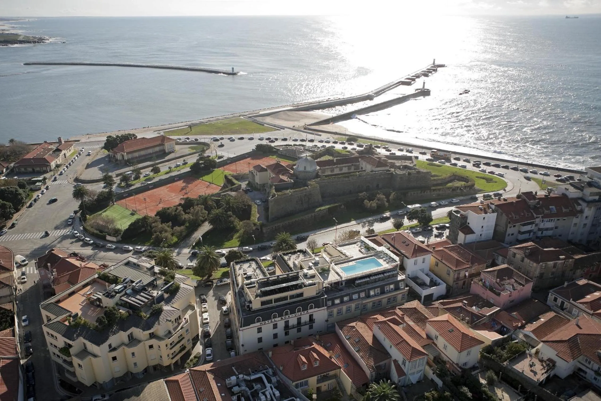 Bird's eye view in Hotel Boa - Vista