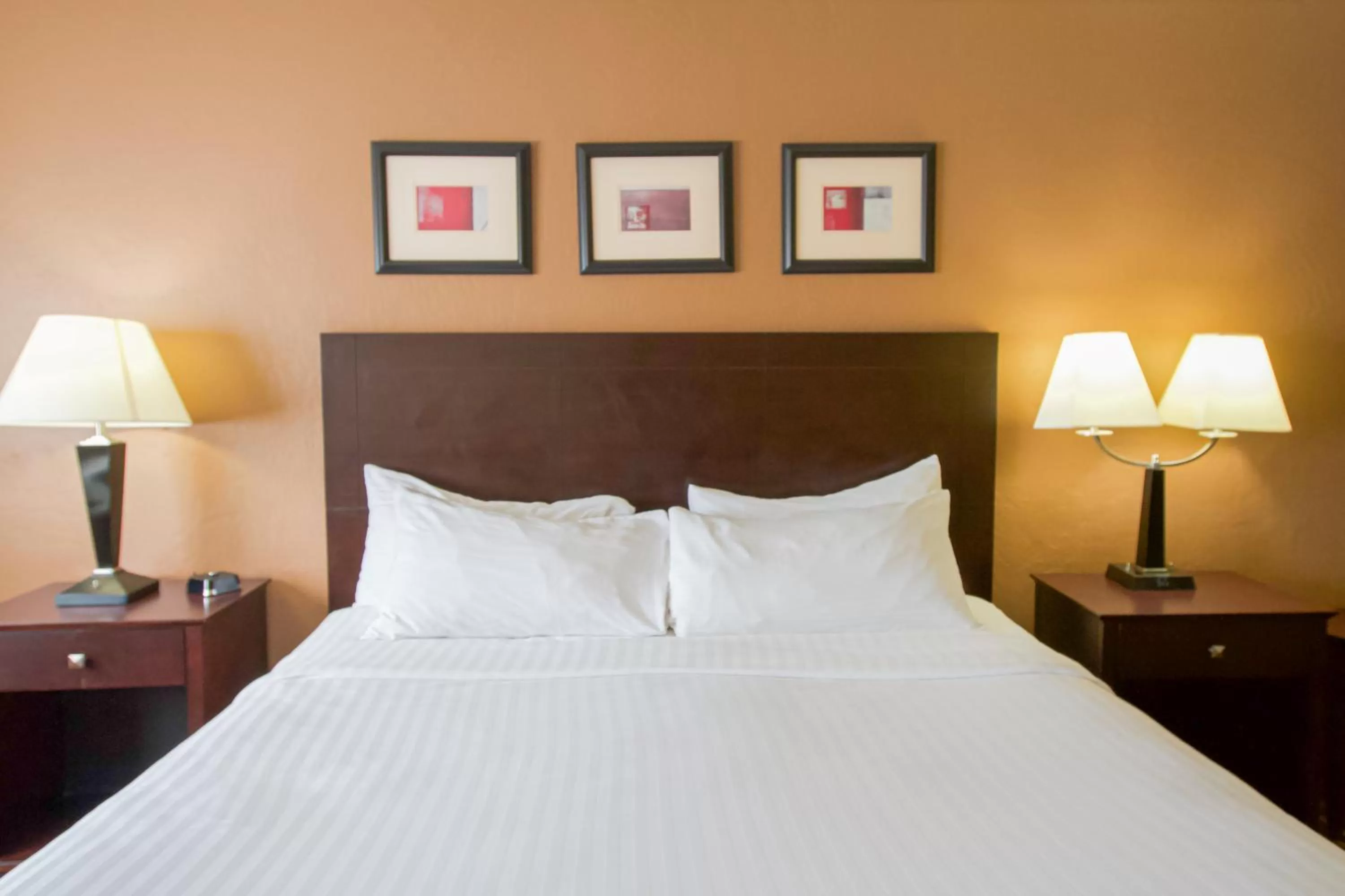 Bed in First Choice Inn at the Swell