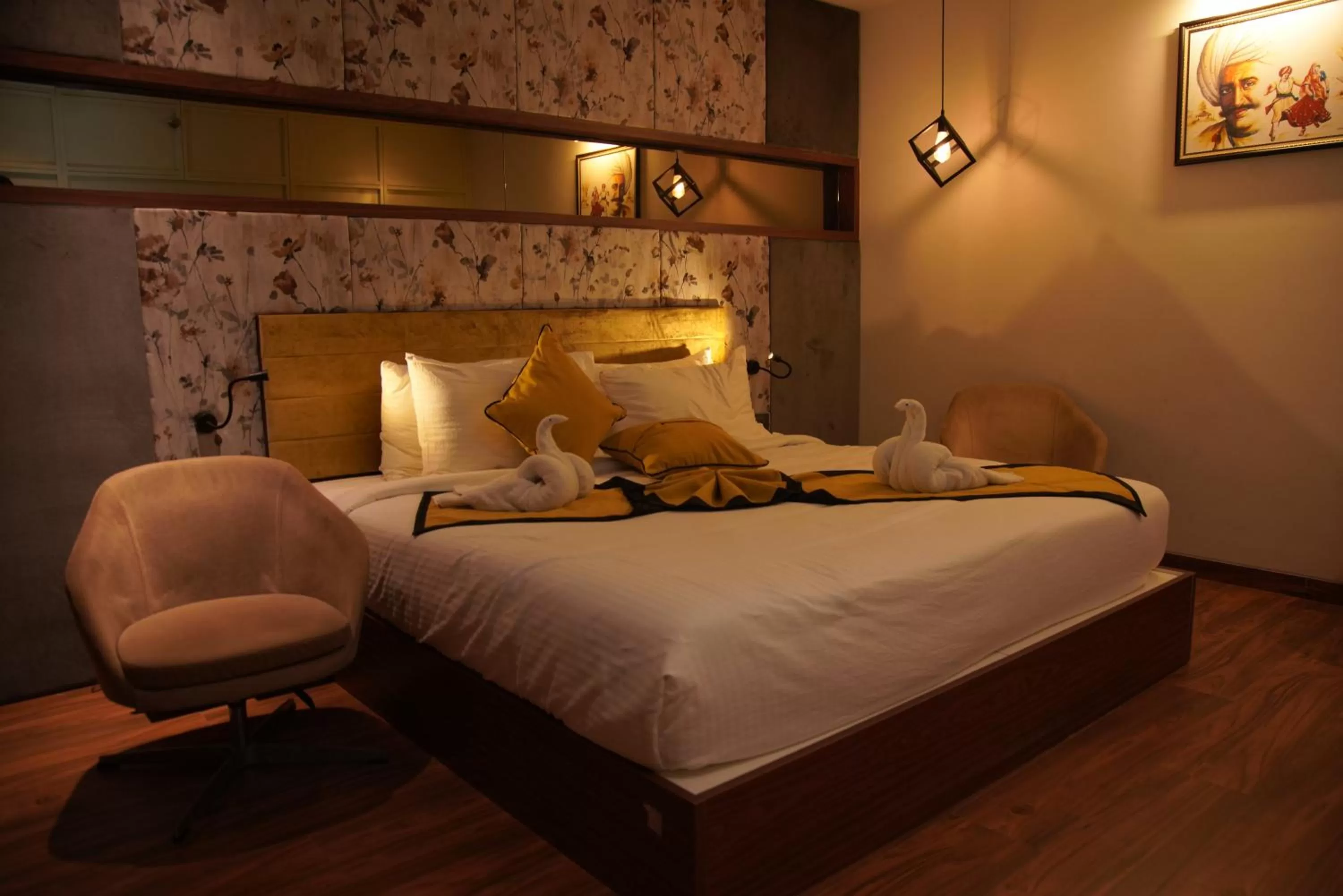 Bed in Hotel Namo Residency