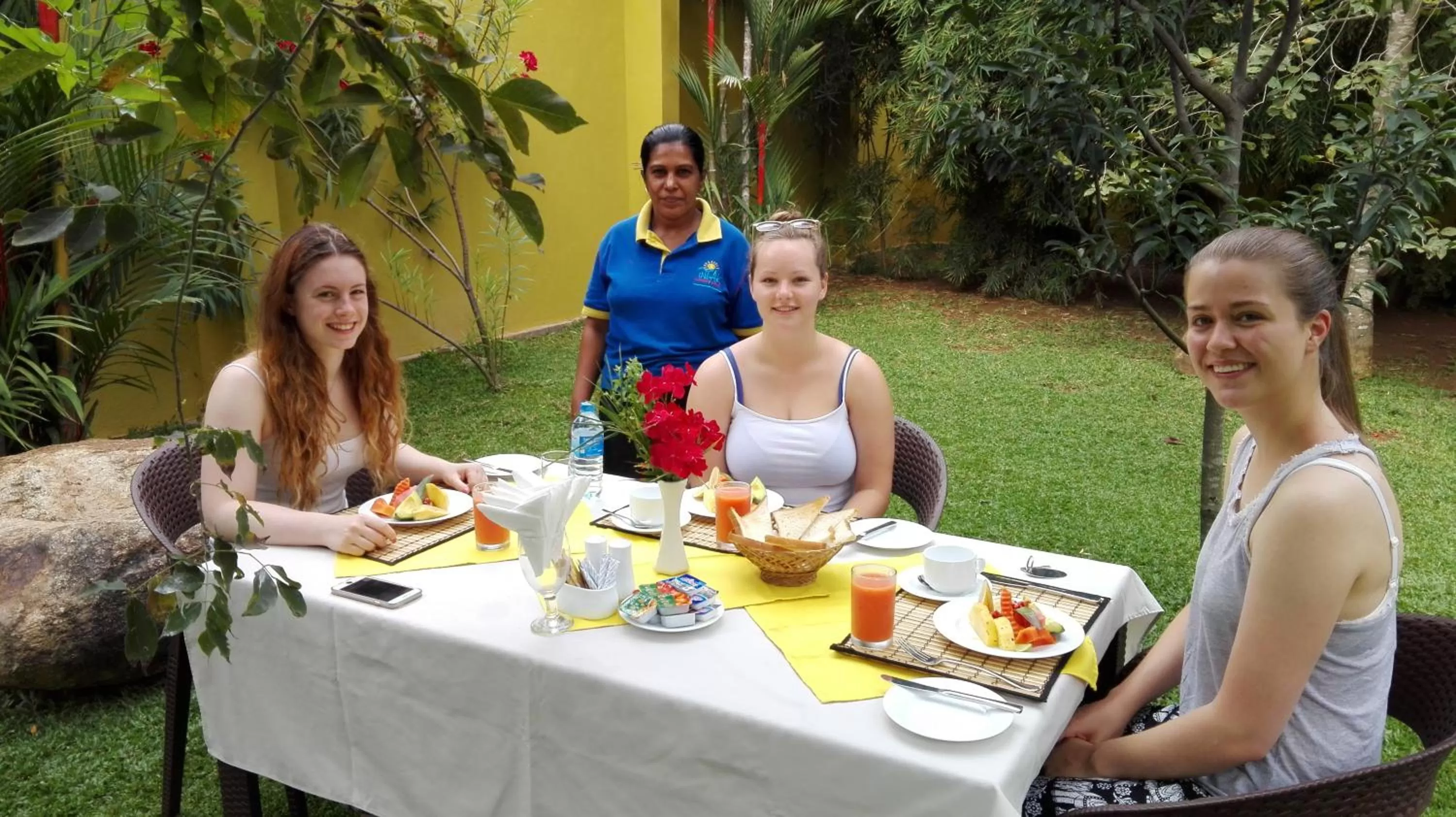 Guests in Inlak Garden Hotel