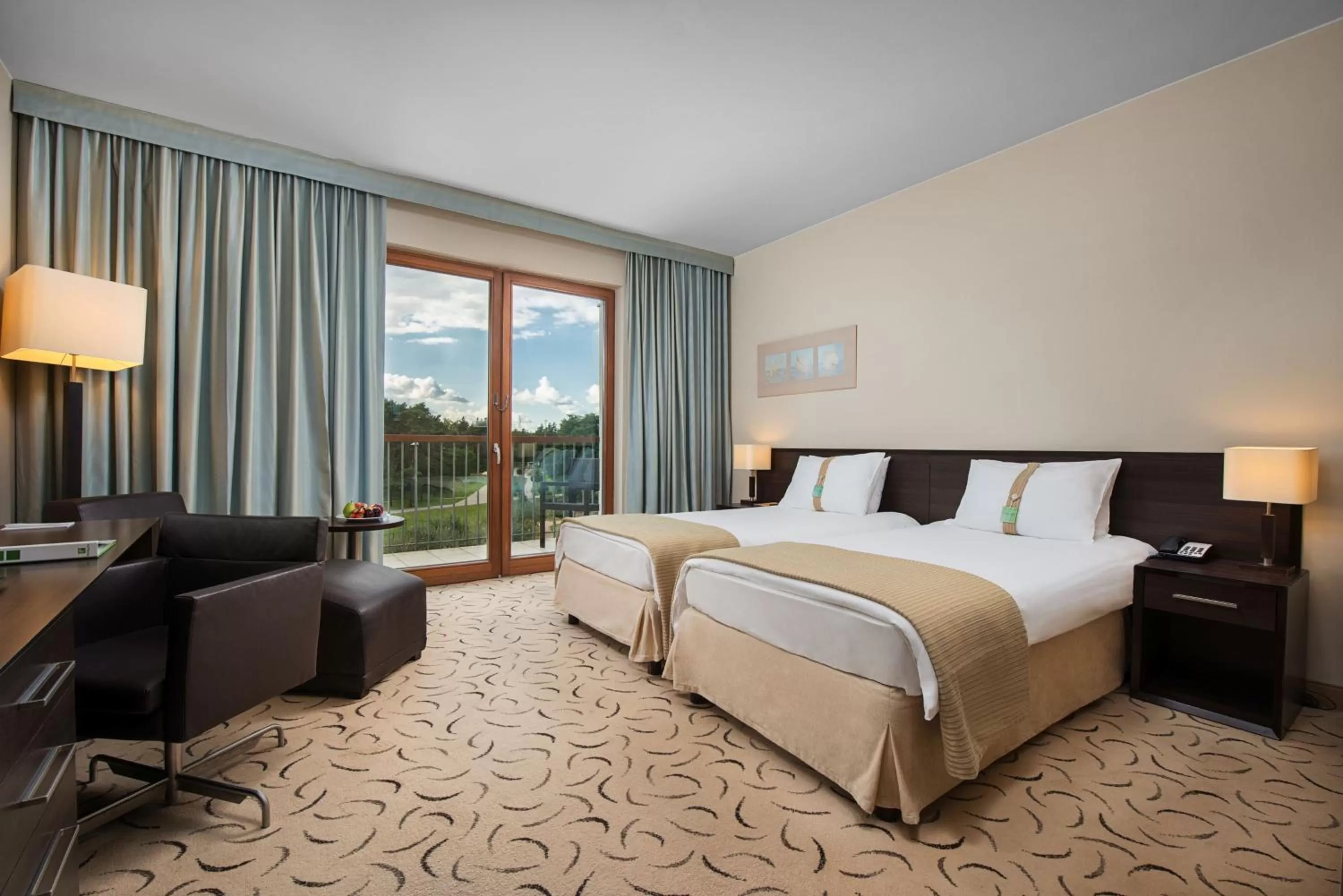 Photo of the whole room, Bed in Holiday Inn Resort Warsaw Józefów by IHG