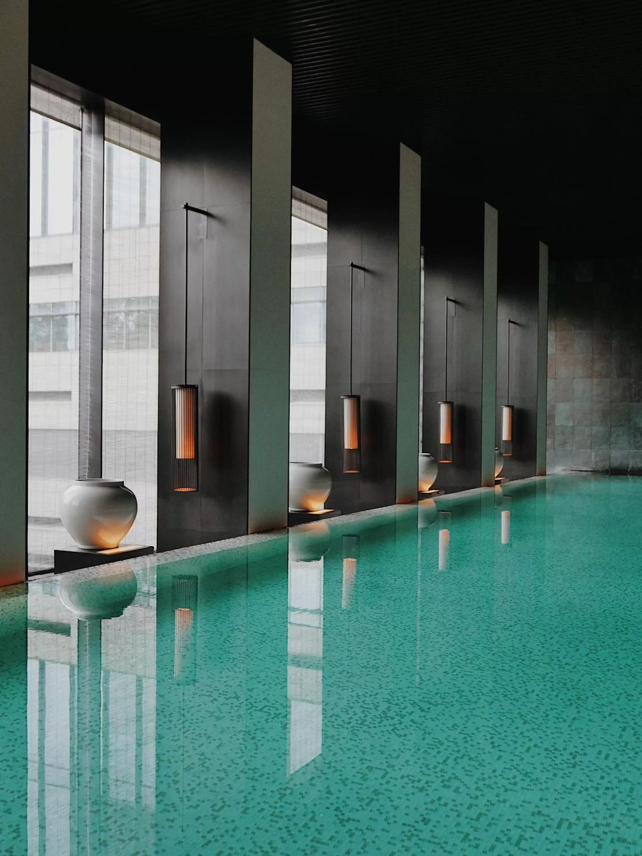 Swimming pool in The PuLi Shanghai
