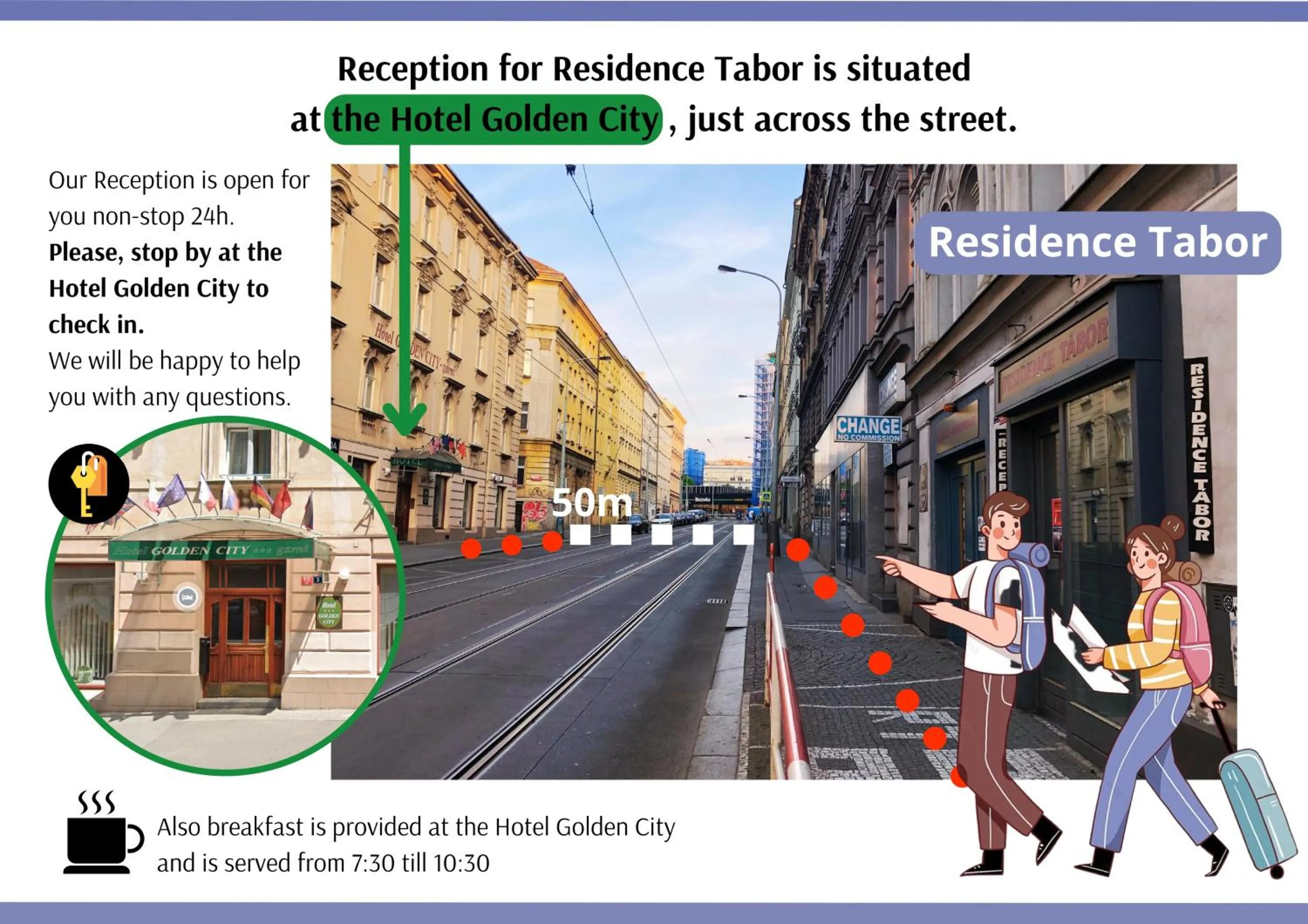 Lobby or reception in Residence Tabor