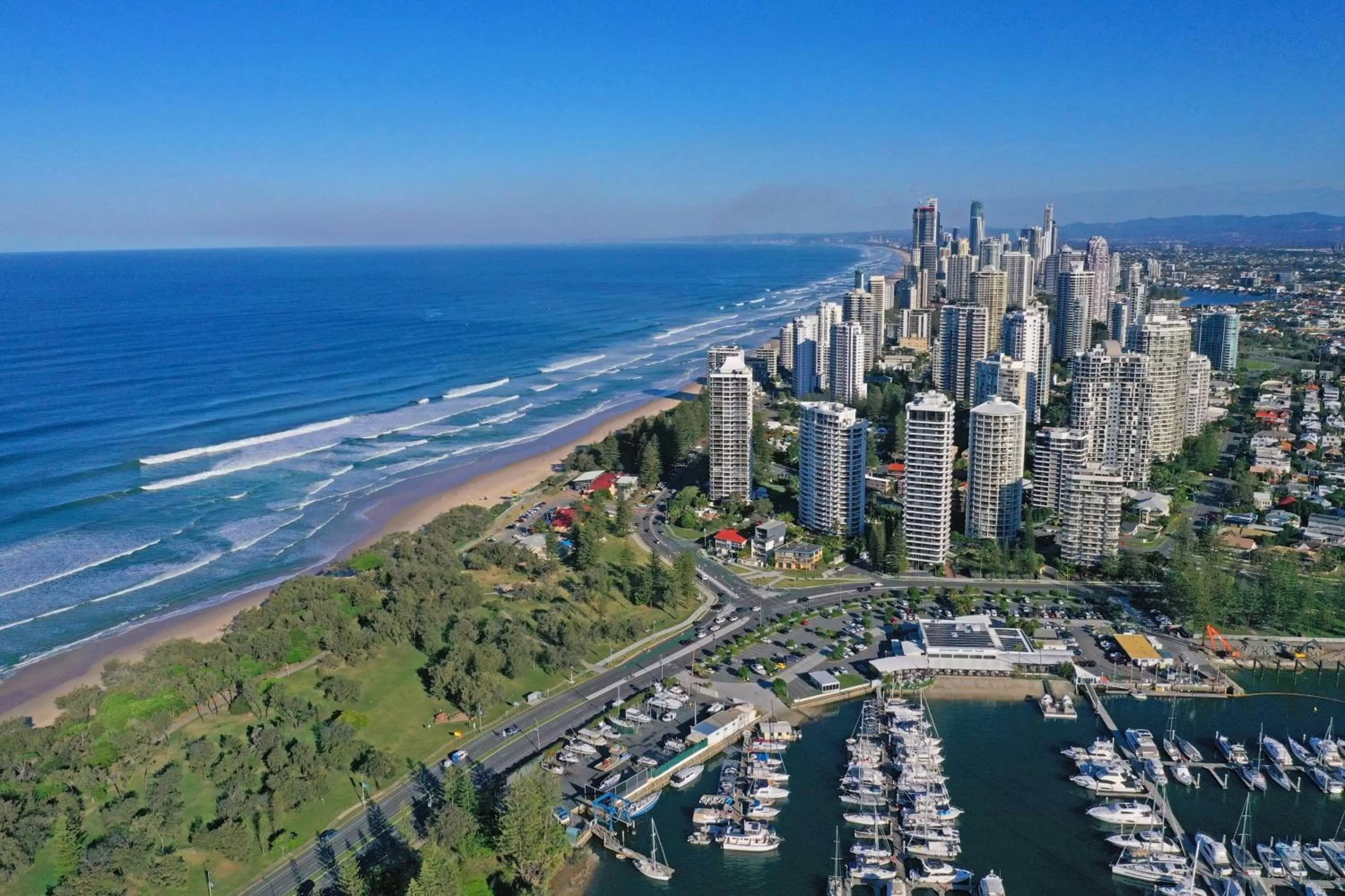 Beach in De Ville Apartments