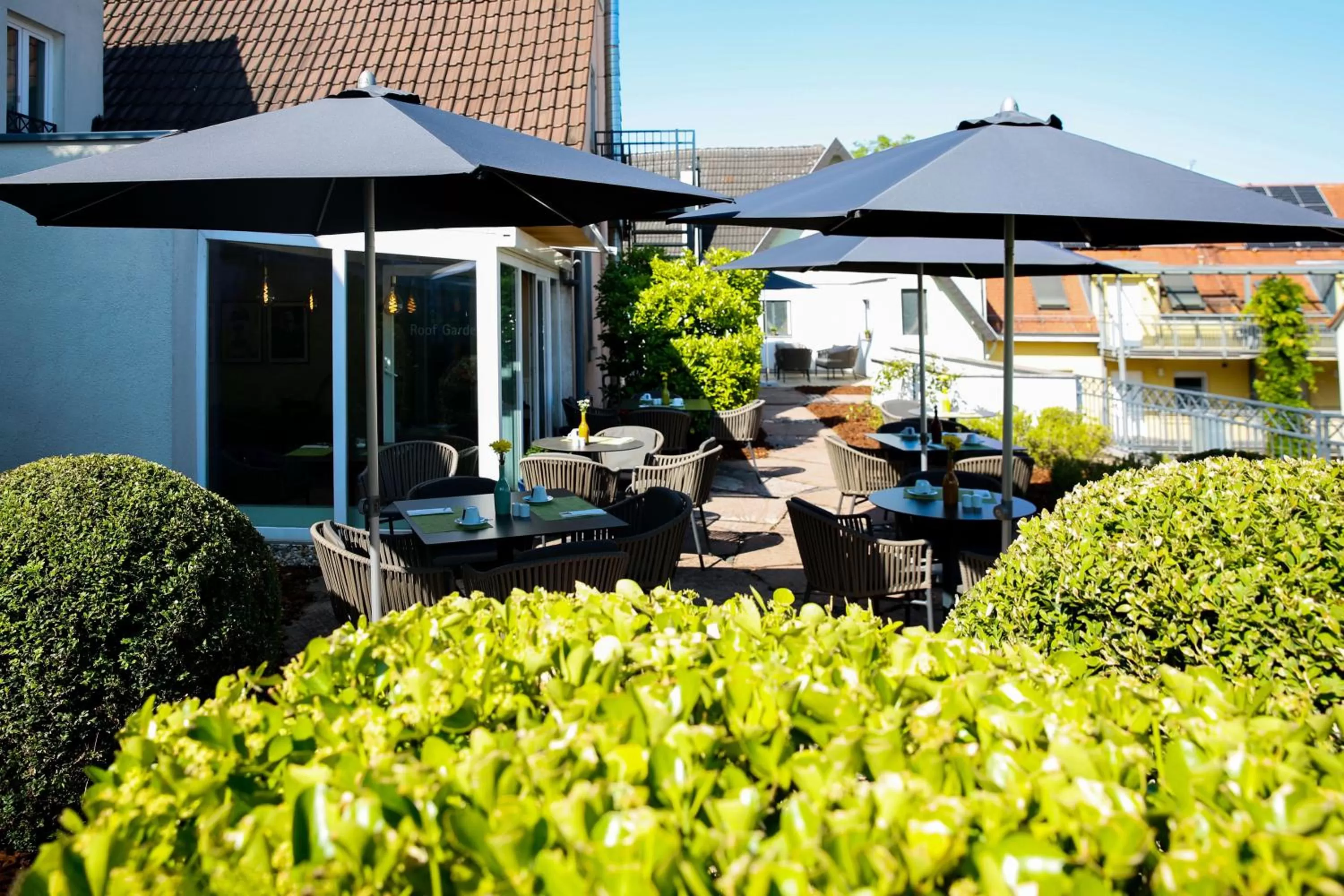 Garden in Villa Bosco - Boutiquehotel