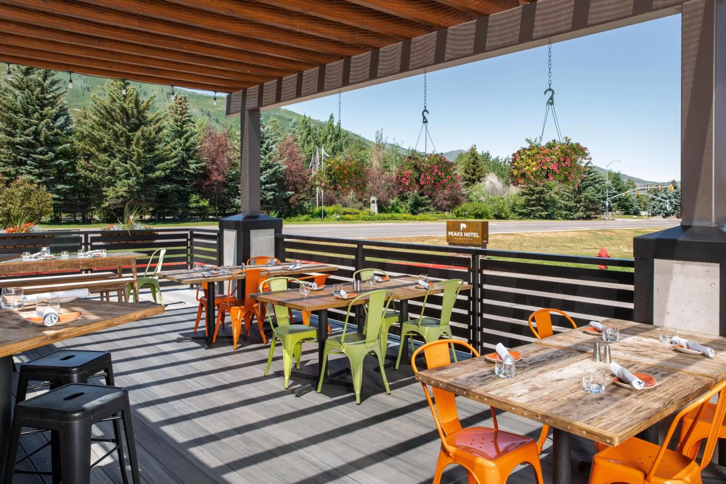 Patio in Park City Peaks