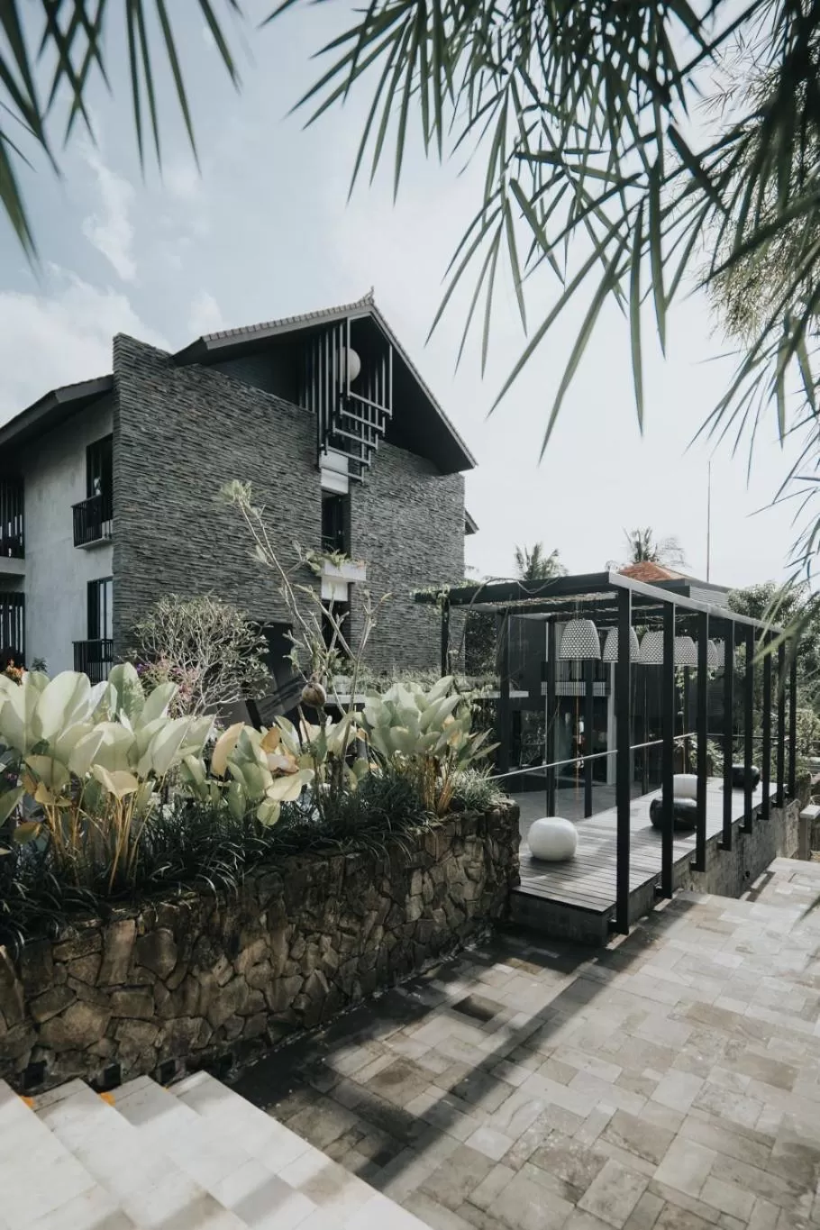 Property building in The Ning Resort Ubud