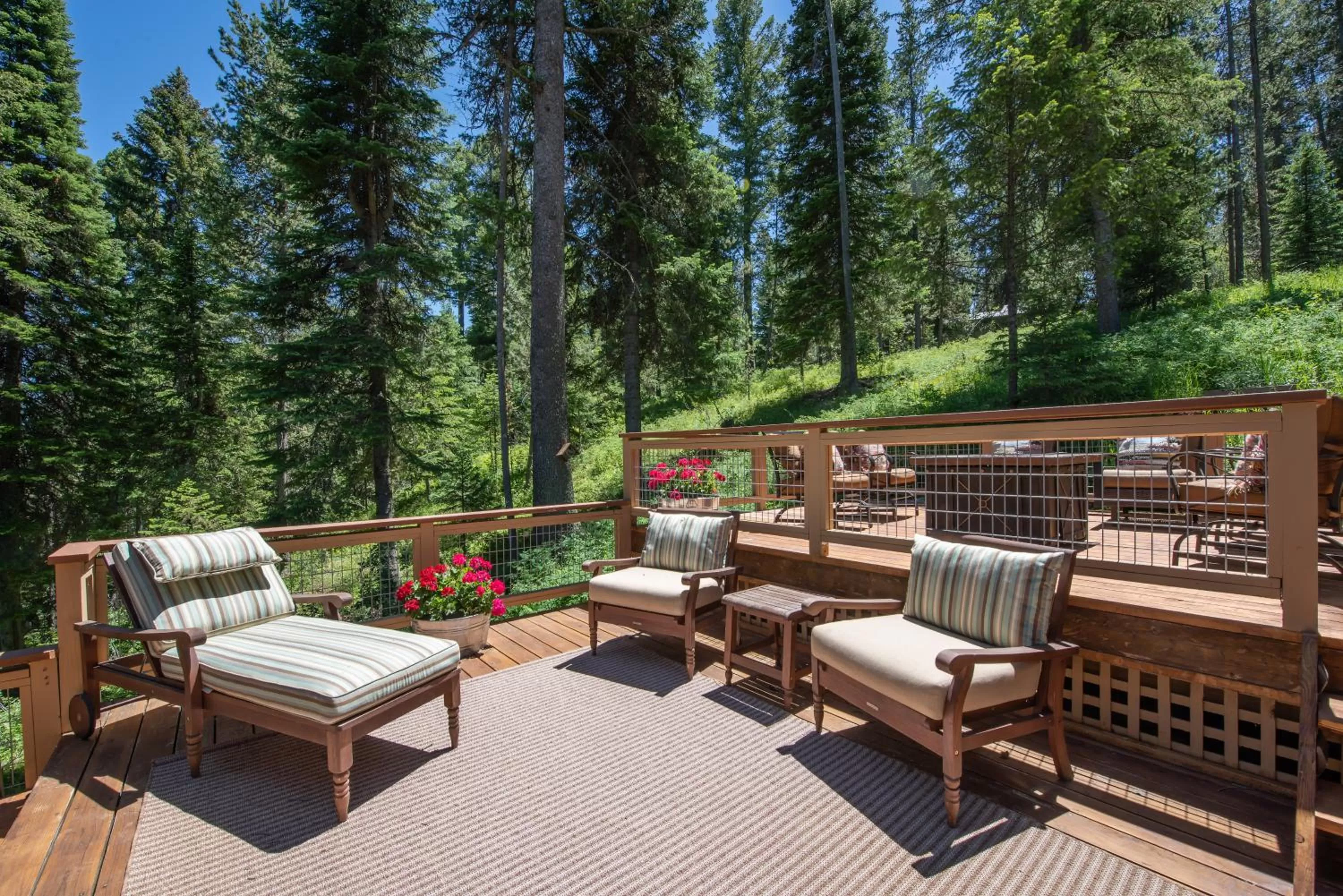 Patio in Jackson Hole Hideout