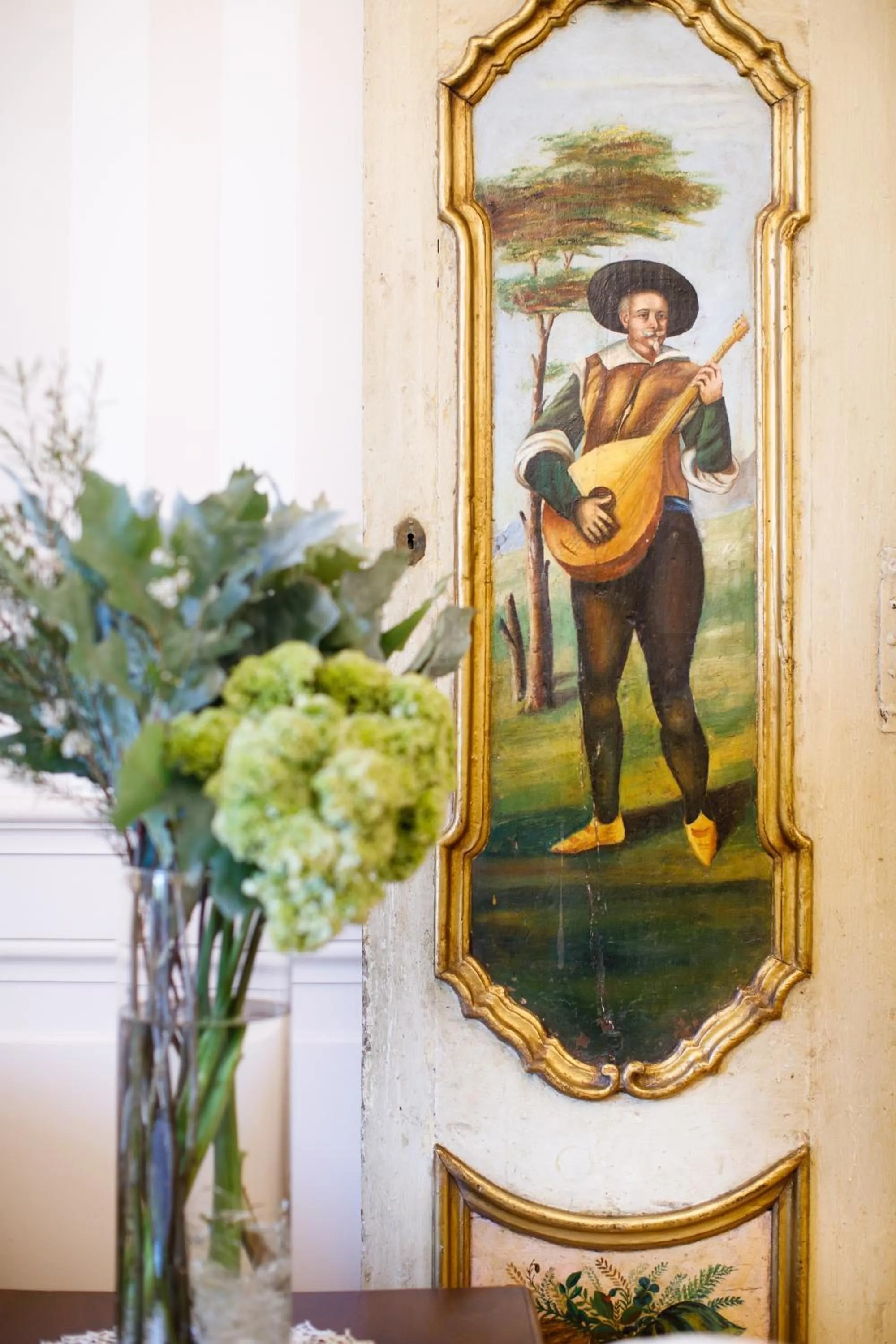 Decorative detail in Hotel Palazzo Guardati