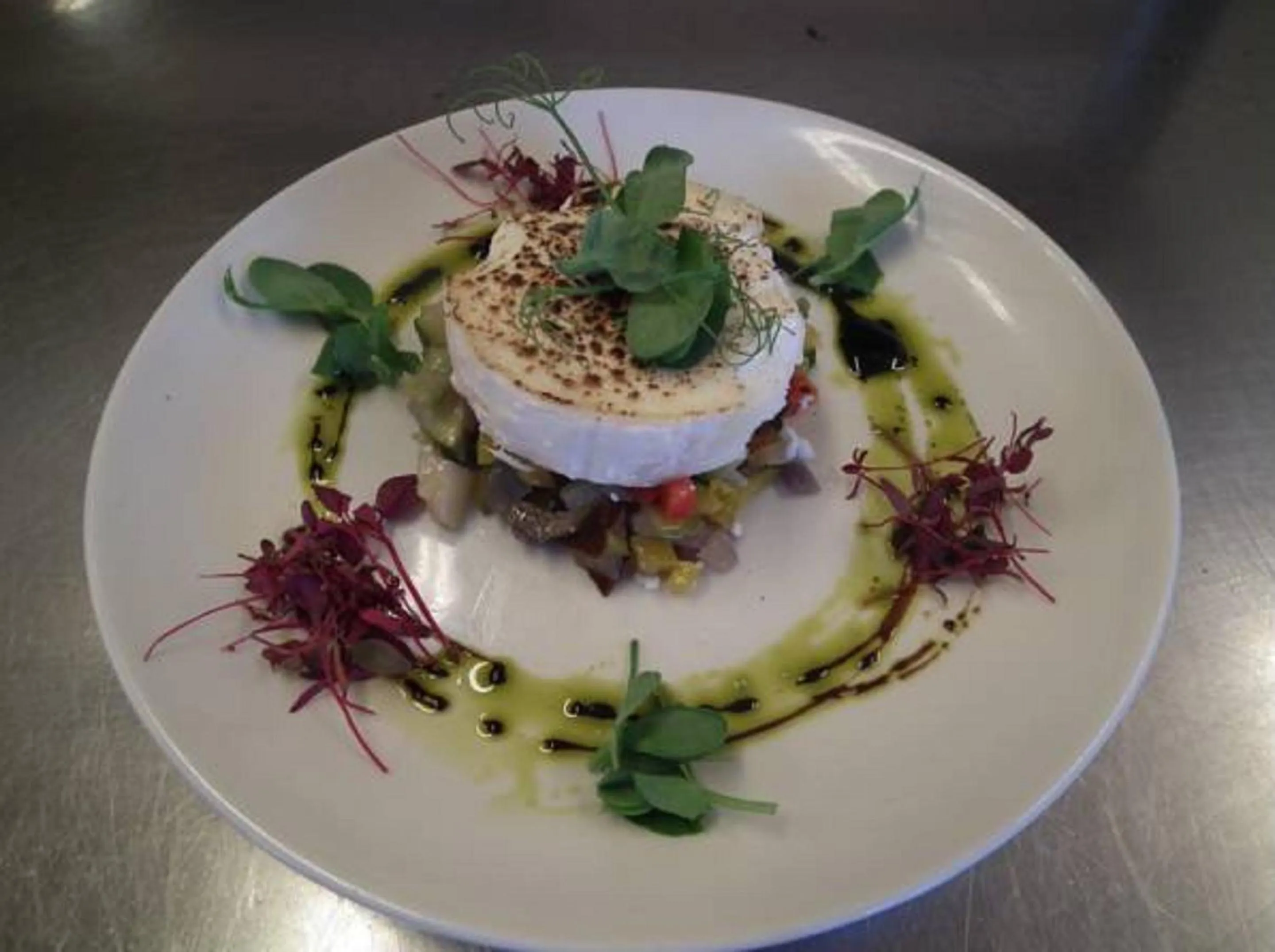 Food close-up in The North Euston Hotel