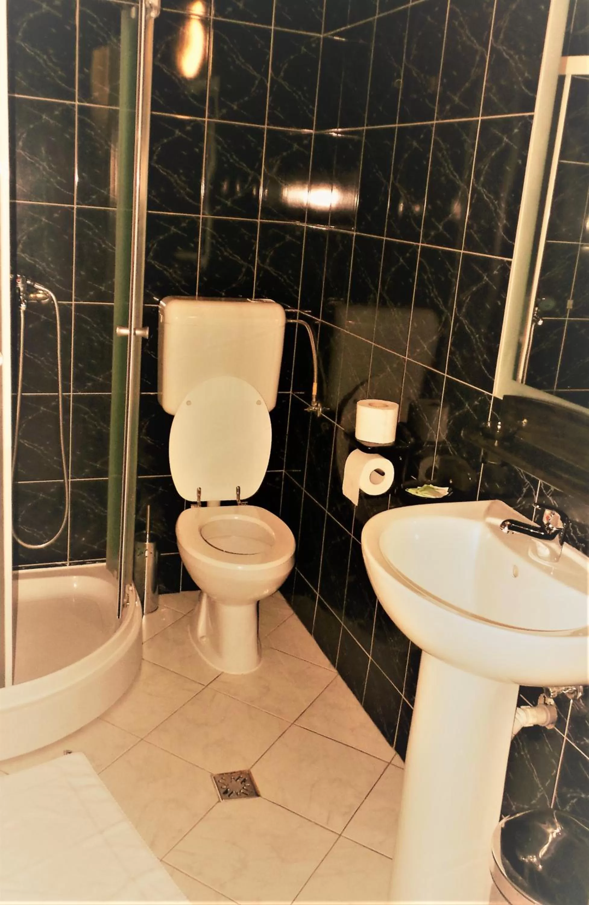 Bathroom in Hotel Sonne