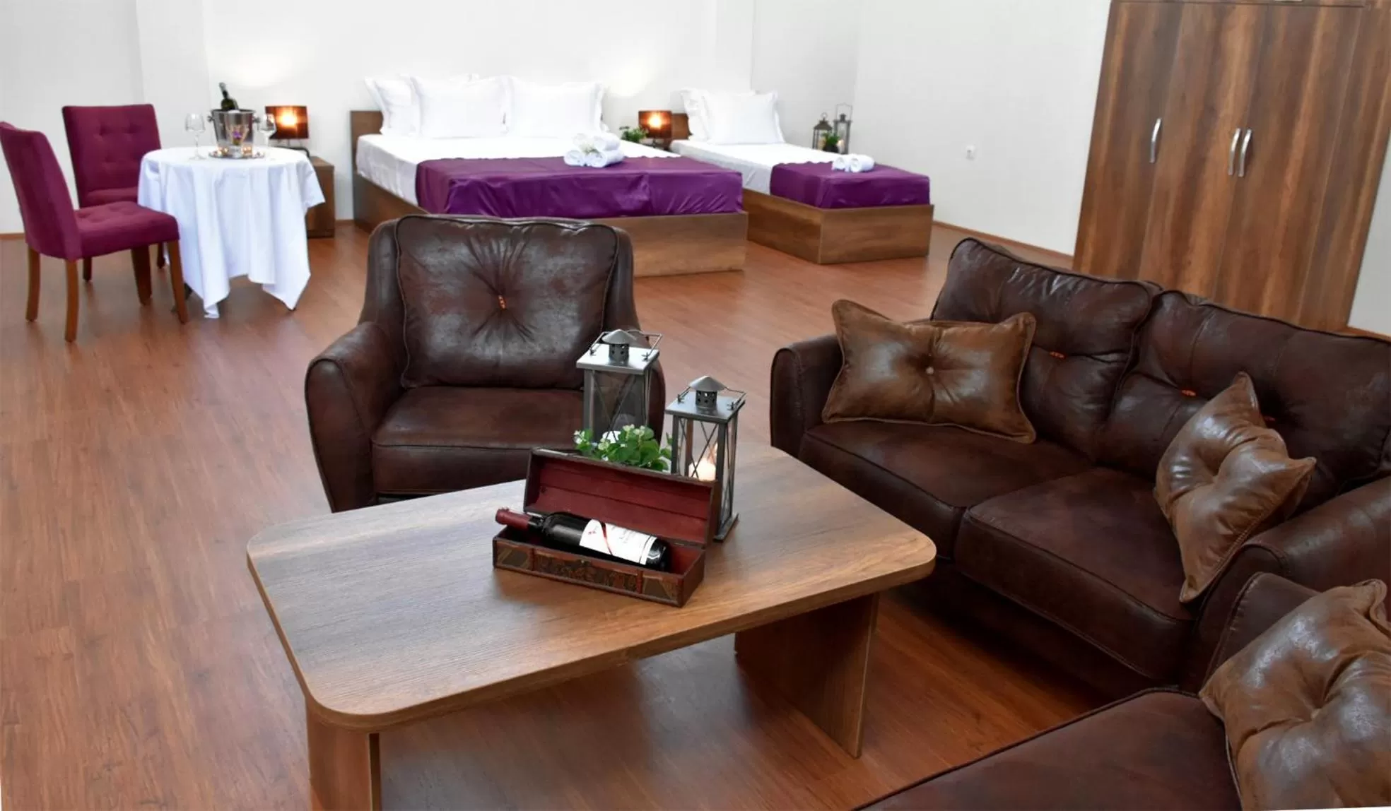 Living room, Seating Area in Hotel and winery LOZAR
