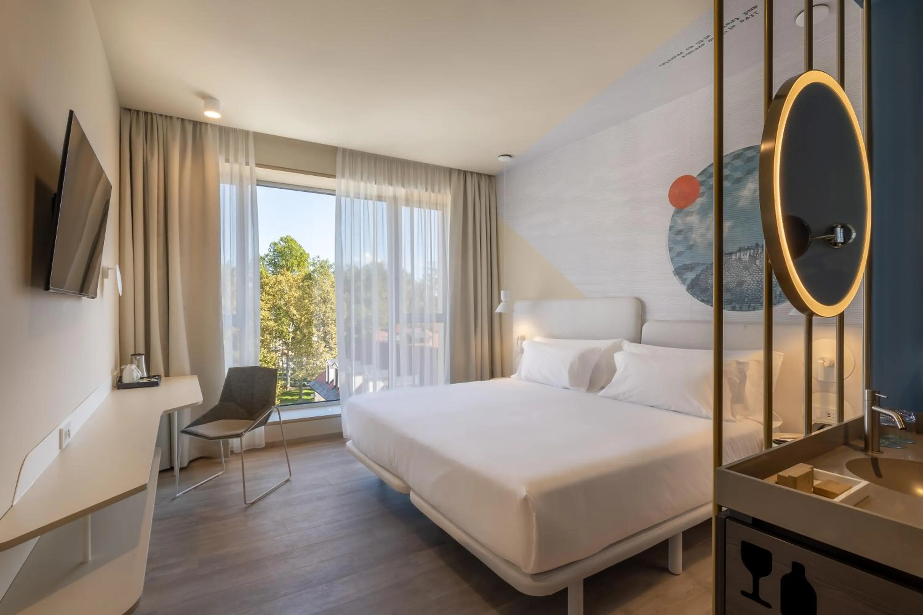 Bedroom, Bed in Occidental Ljubljana