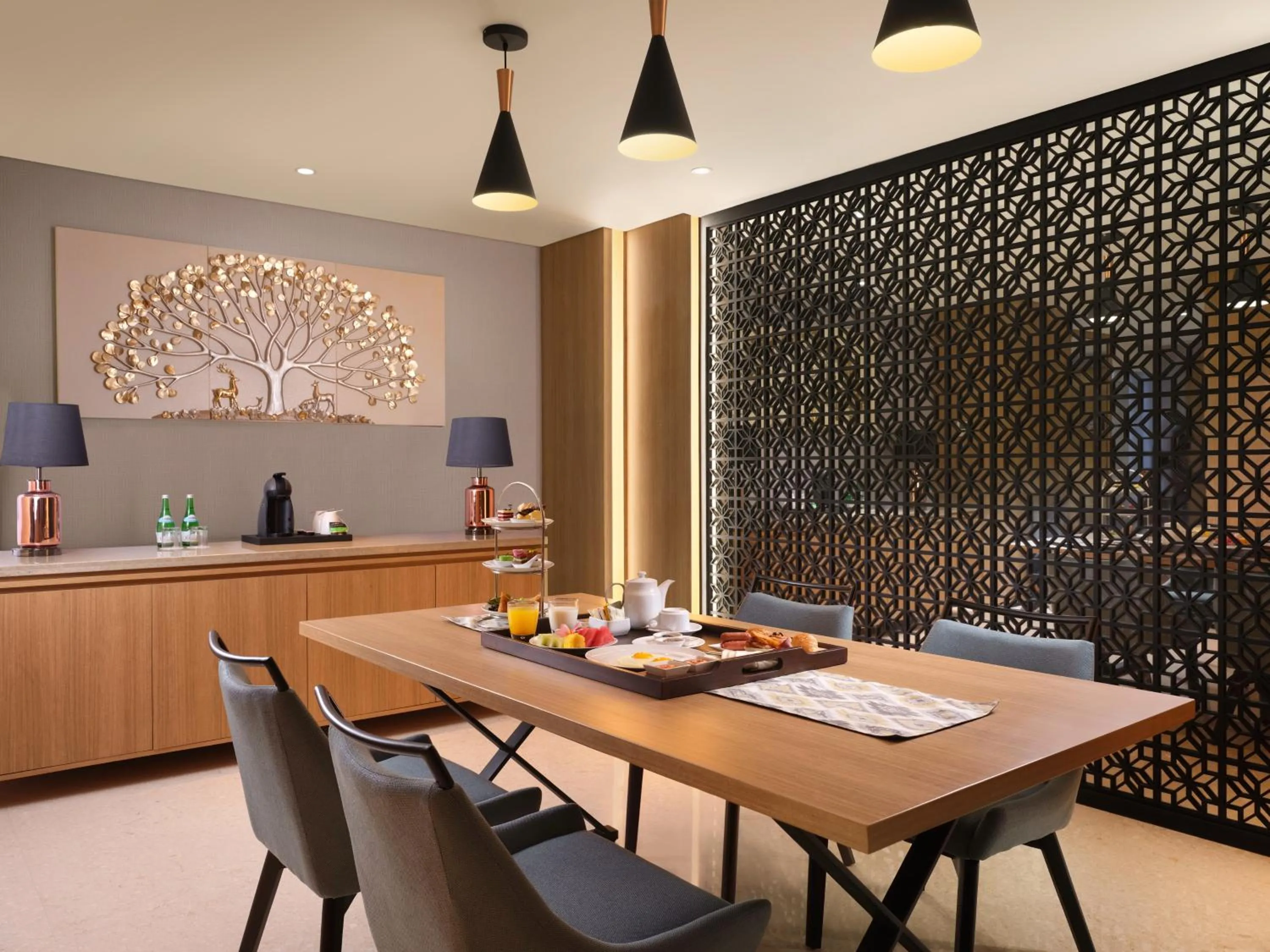 Living room in Hotel Santika Premiere Bandara Palembang