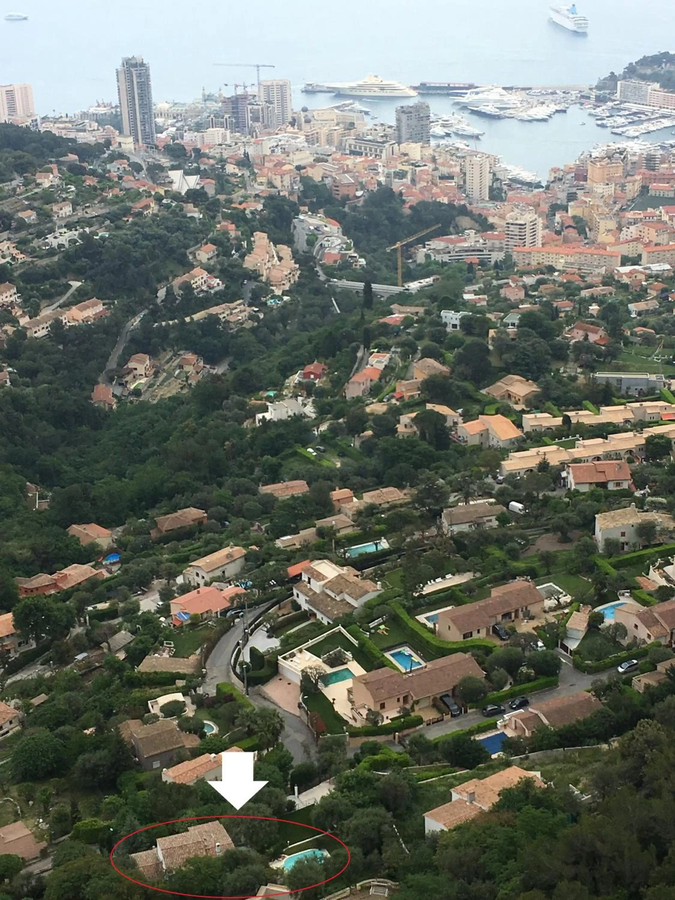 Bird's eye view in Monte Carlo View and Spa