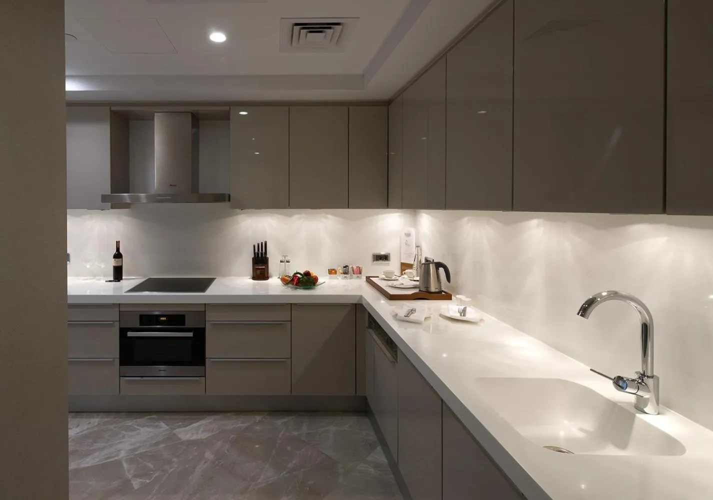 Kitchen or kitchenette in The Grand Tarabya Managed by Accor