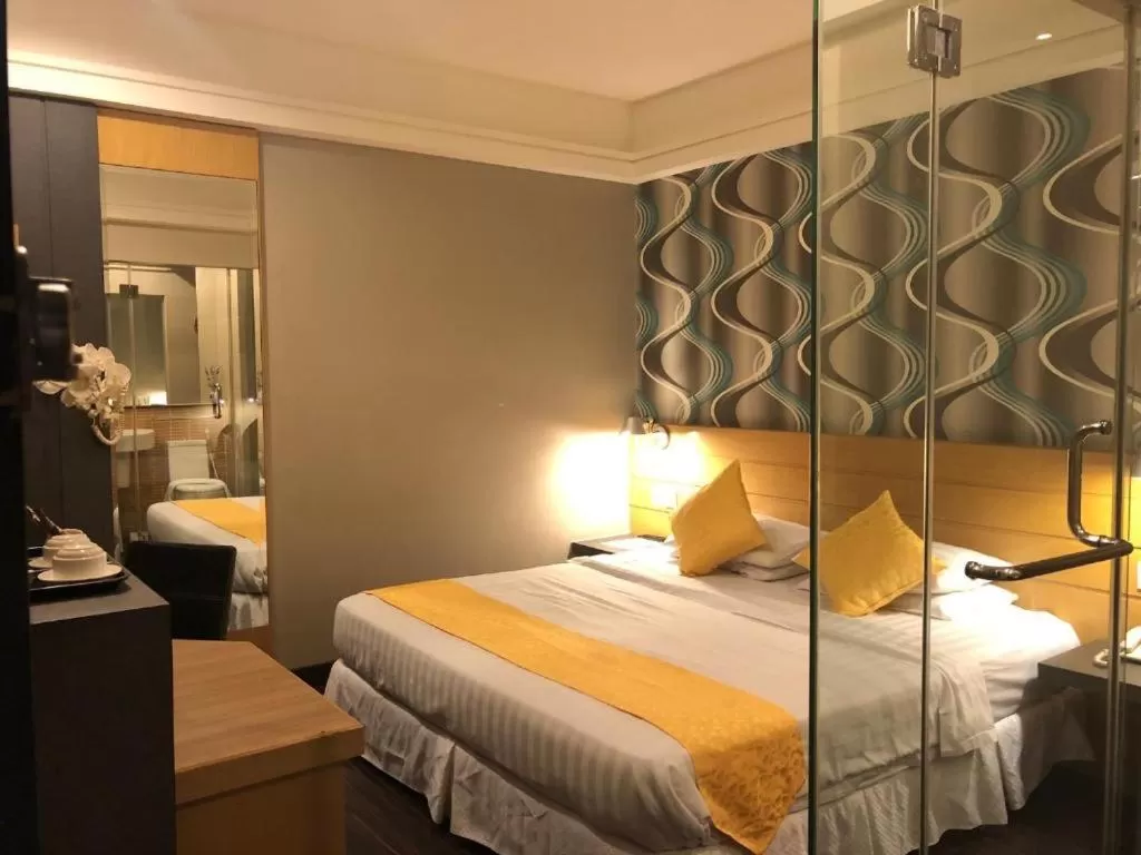 Bed in De Hotel Ipoh