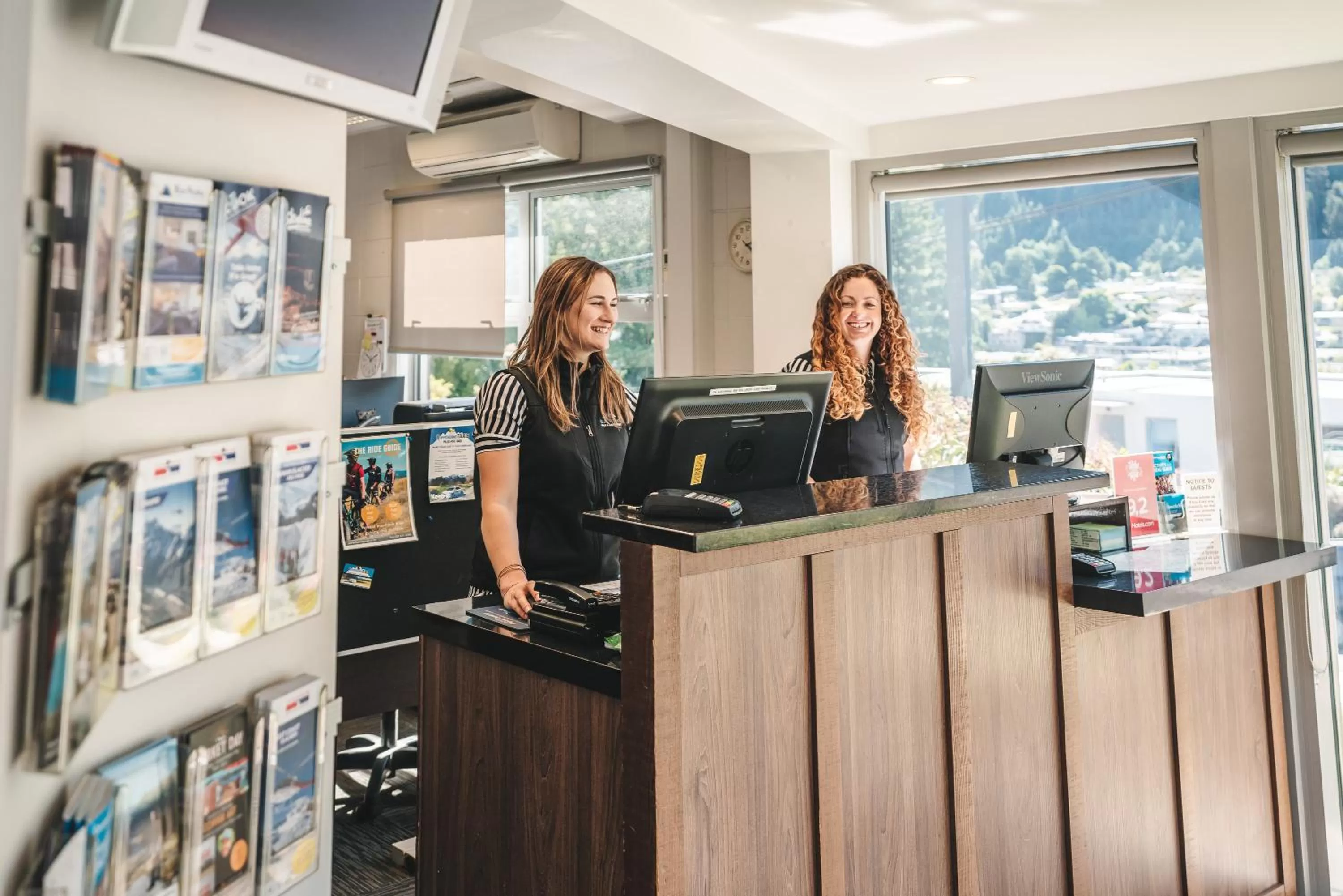 Lobby or reception in Blue Peaks Lodge