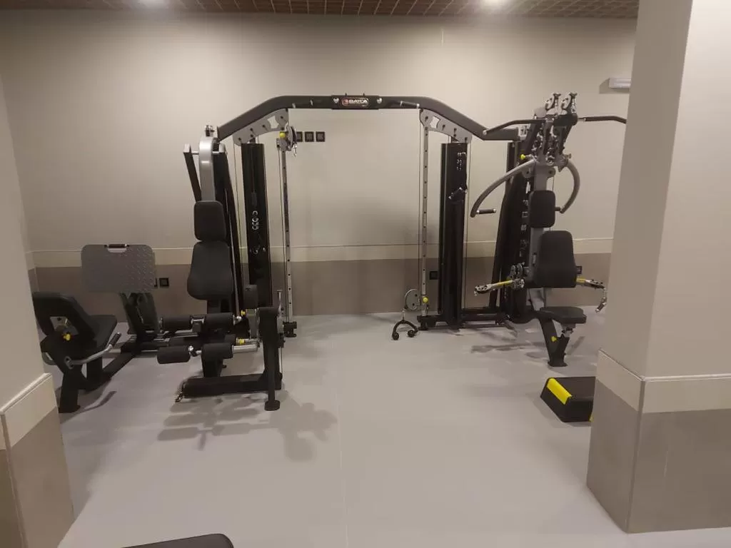 Fitness centre/facilities in Voyage Residence فوياج ريسيدنس للشقق المخدومة