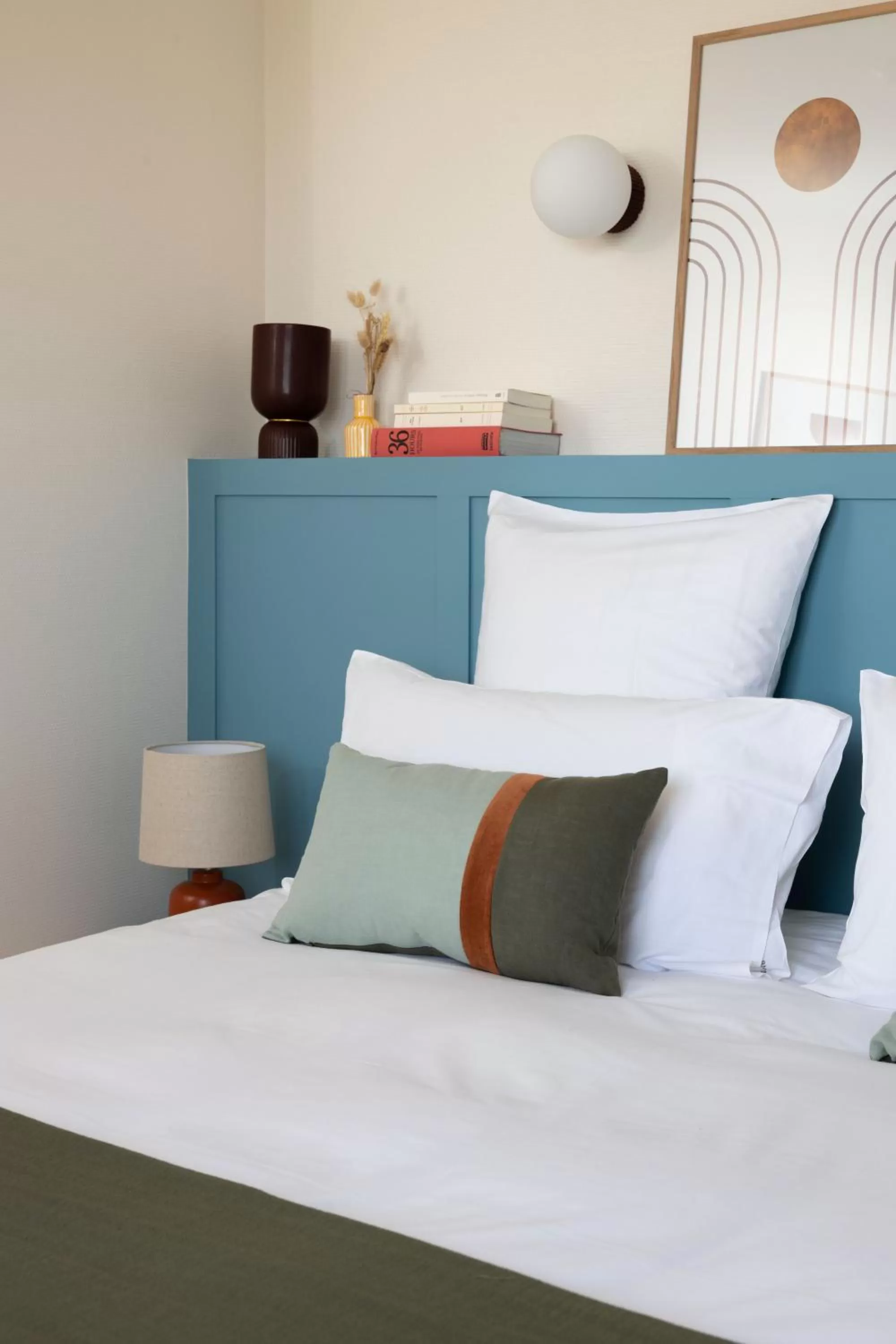 Bed in Hôtel Suzane