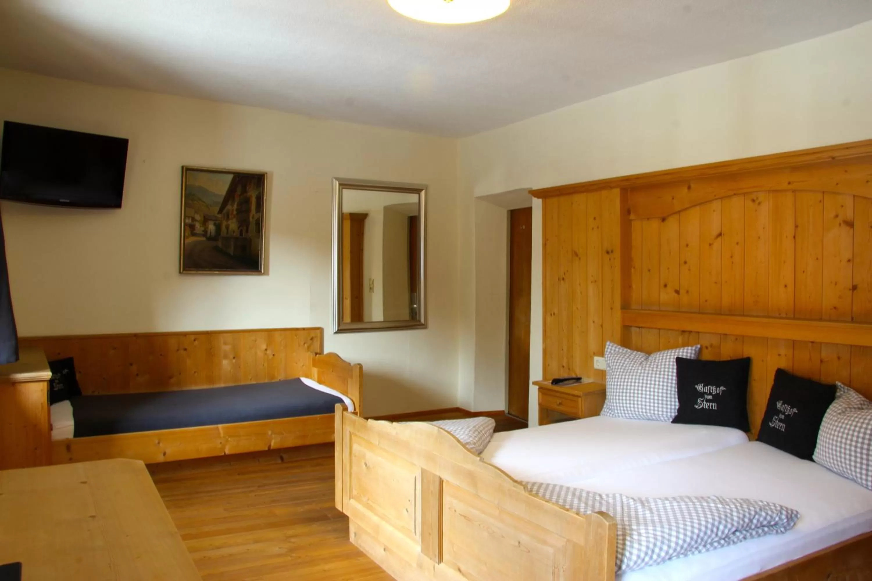 Bedroom, Bed in Gasthof zum Stern