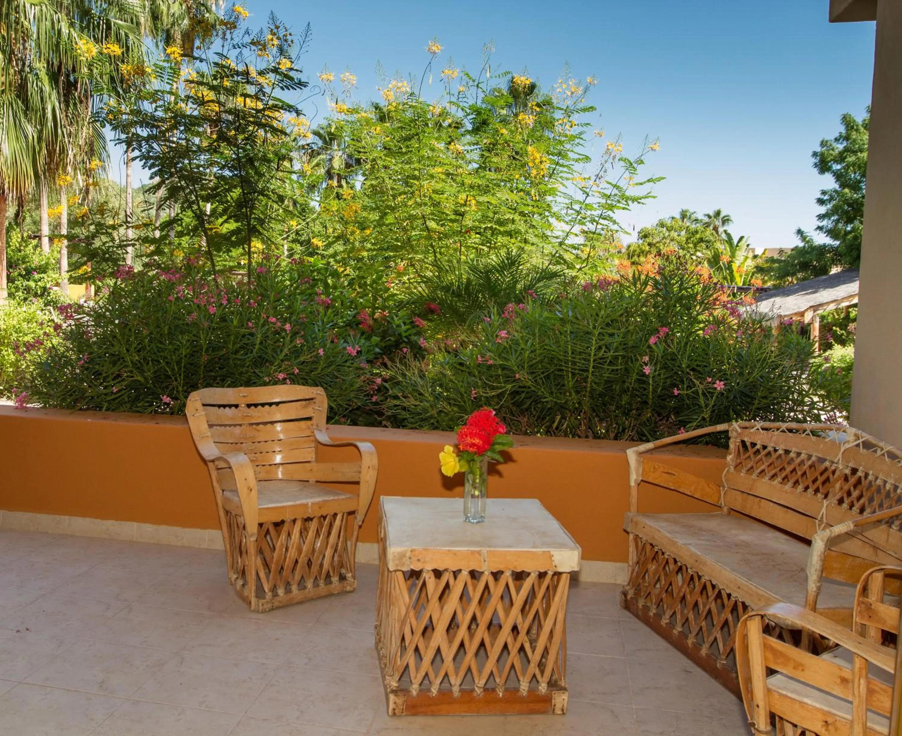 Patio in Tripui Hotel