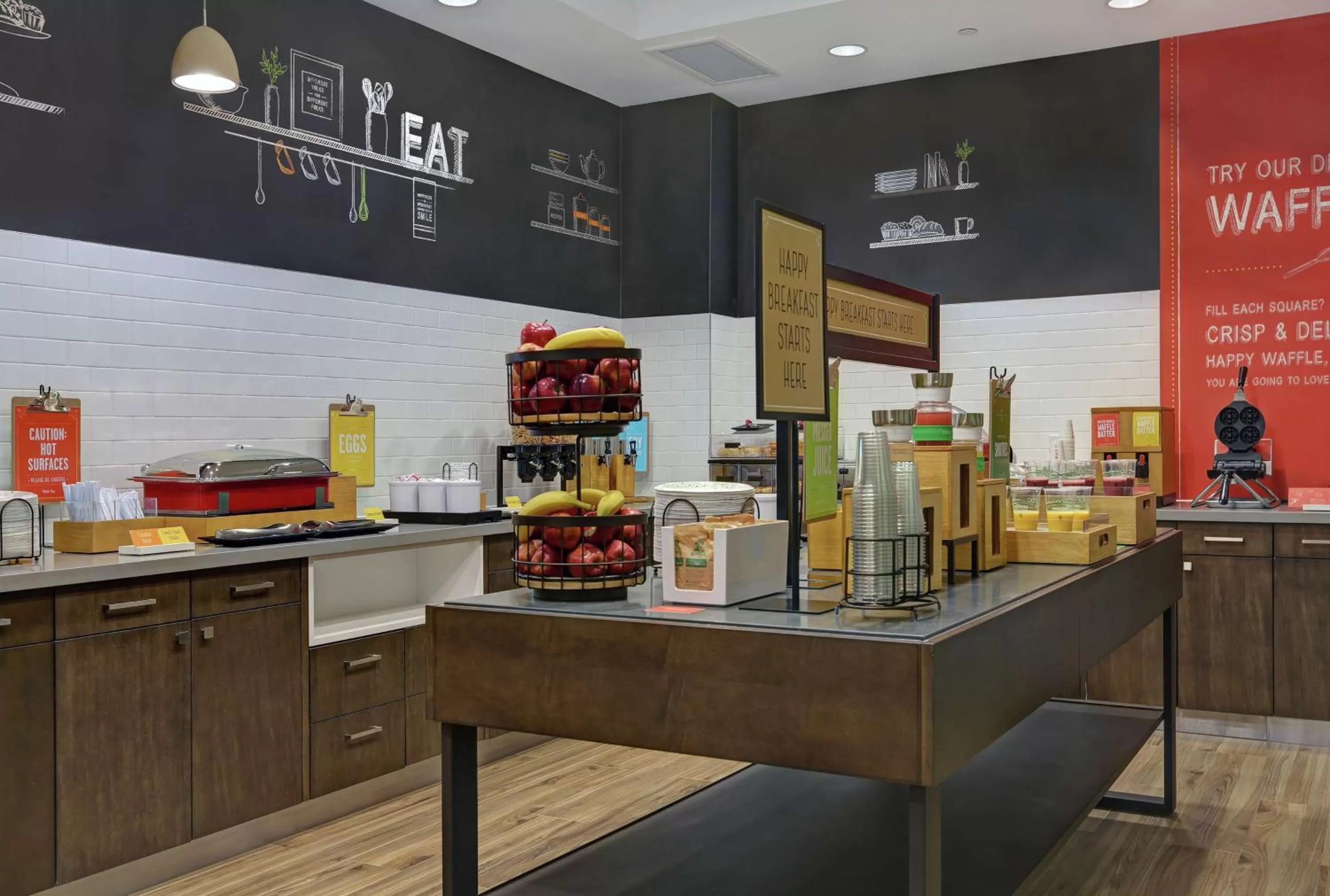 Breakfast in Hampton Inn Peterborough