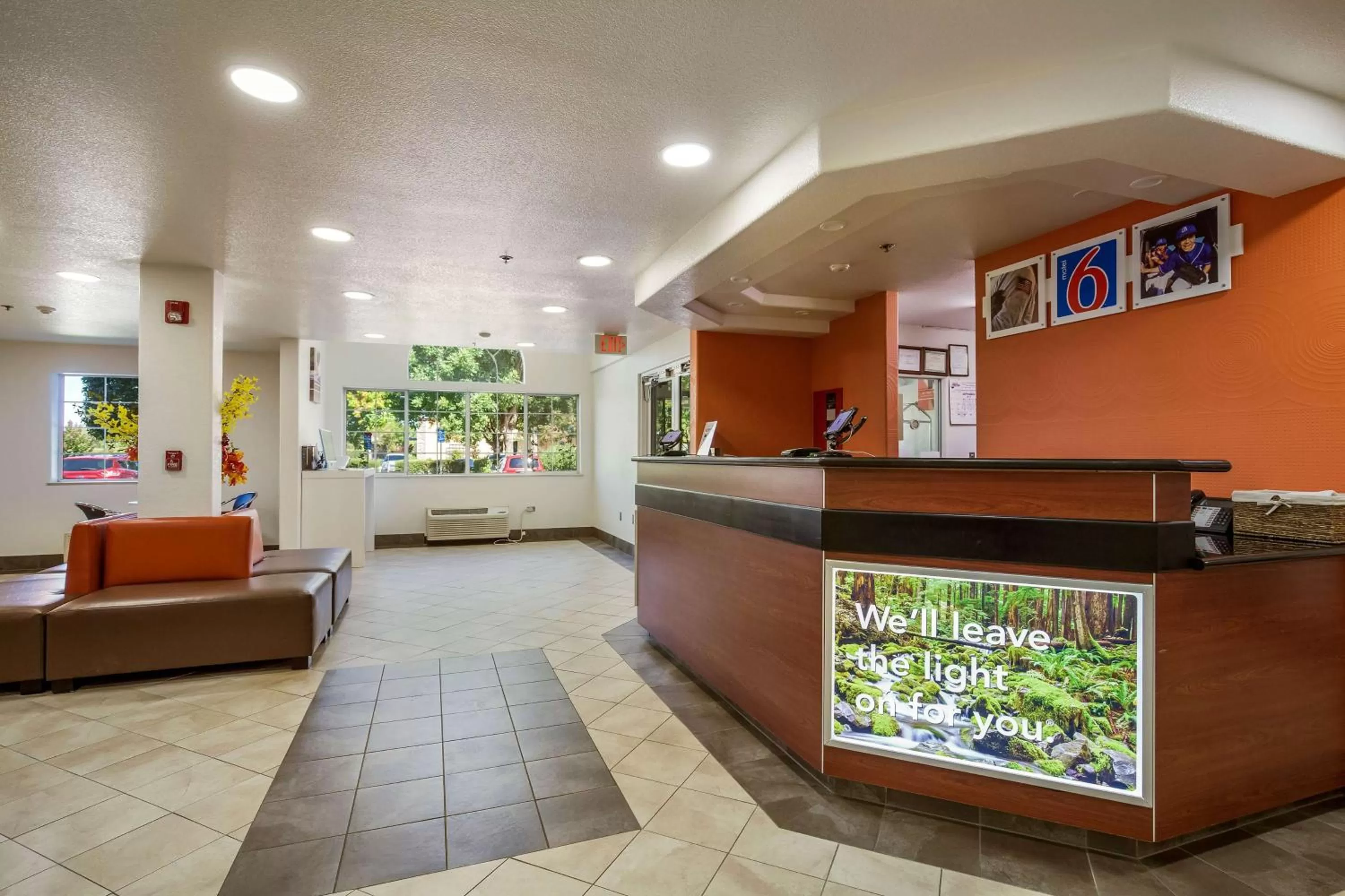Lobby or reception in Motel 6-Dixon, CA