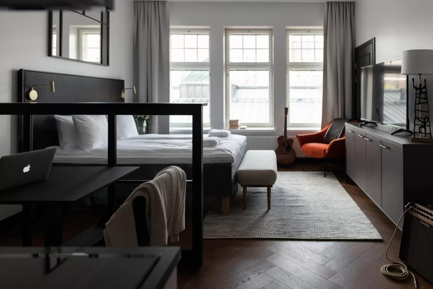 Bed in Bob W Helsinki Katajanokka