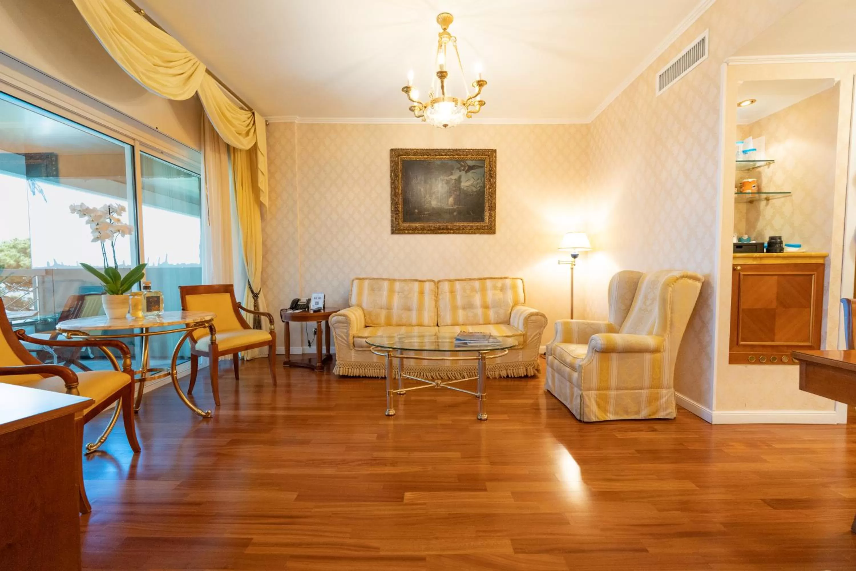 Communal lounge/ TV room in Grand Hotel Del Mare Resort & Spa