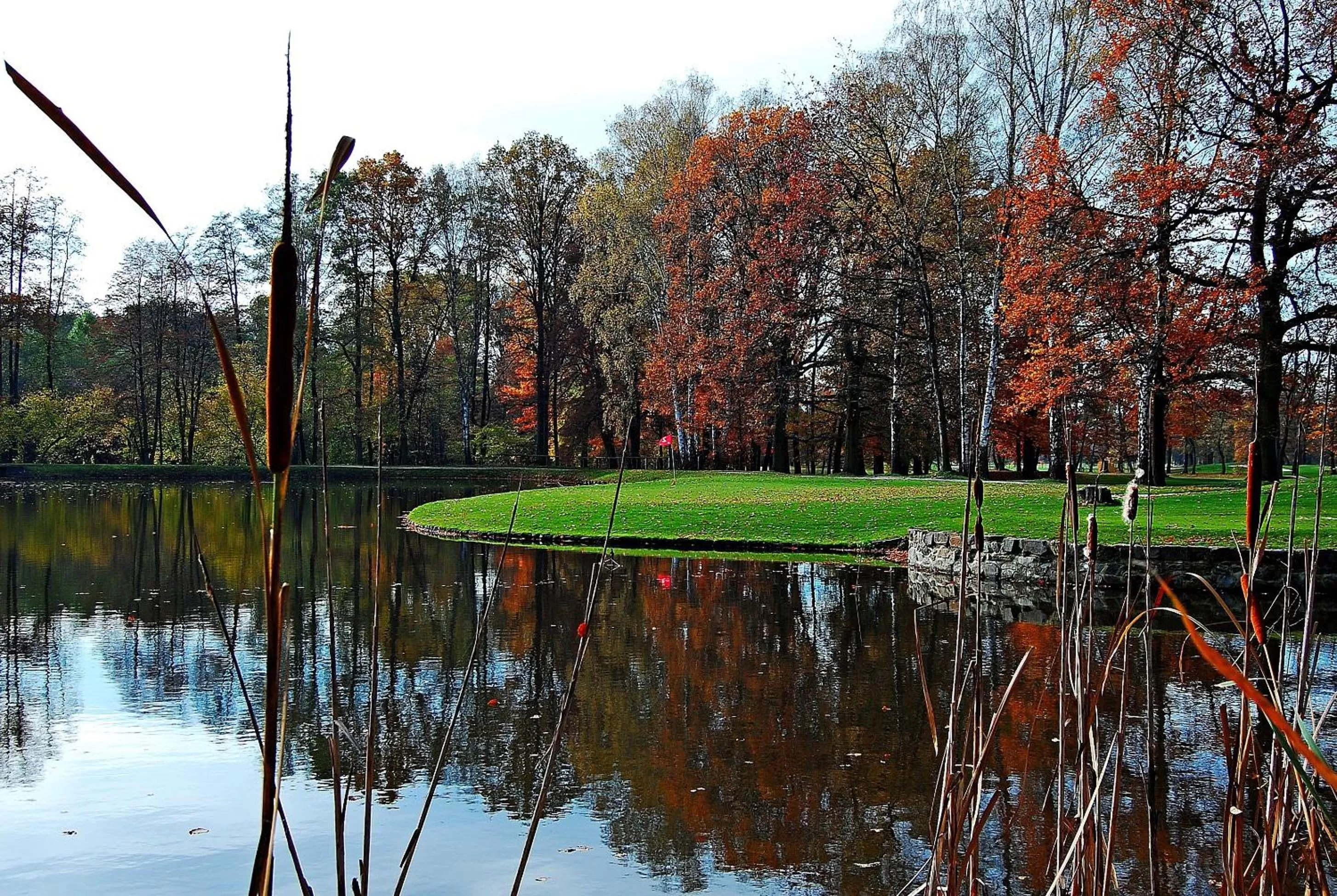 Golfcourse in Silesia Golf Resort Kravaře