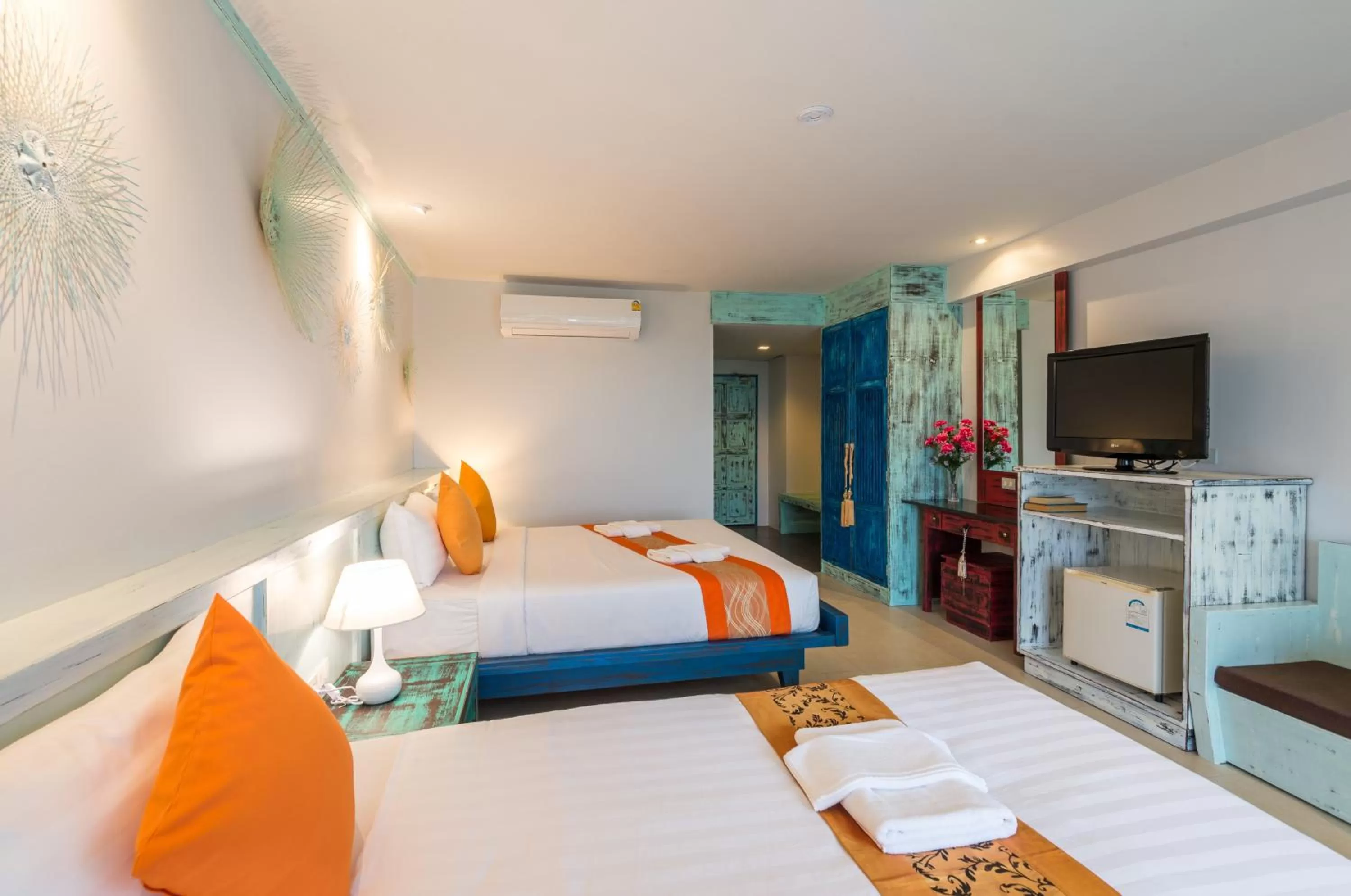 Bedroom, Bed in Baan Ban Dalay