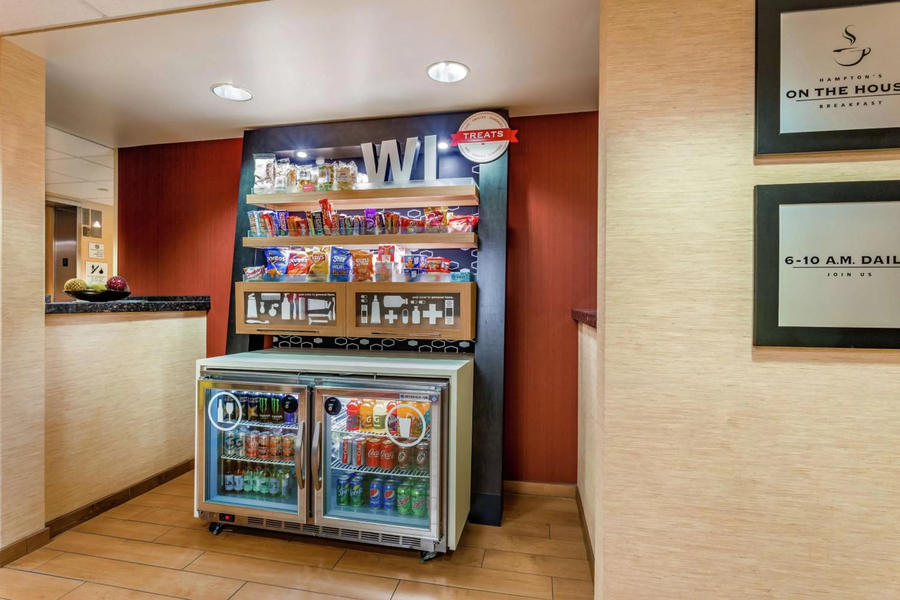 Restaurant/places to eat in Hampton Inn Milwaukee Airport