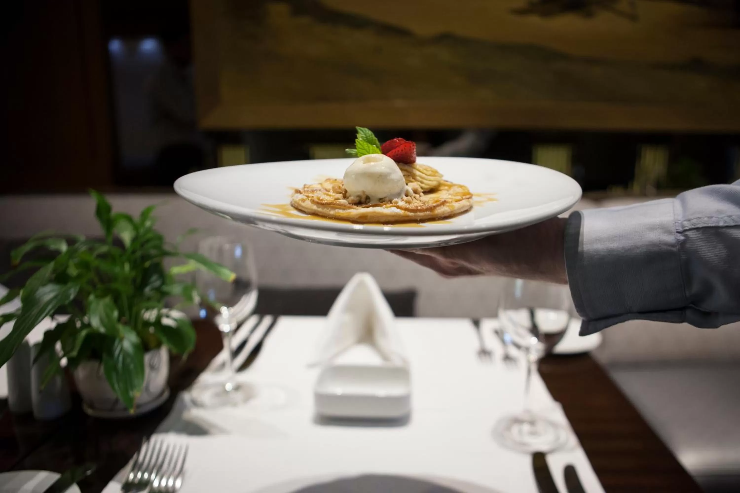 Food close-up in Sofitel Beirut Le Gabriel