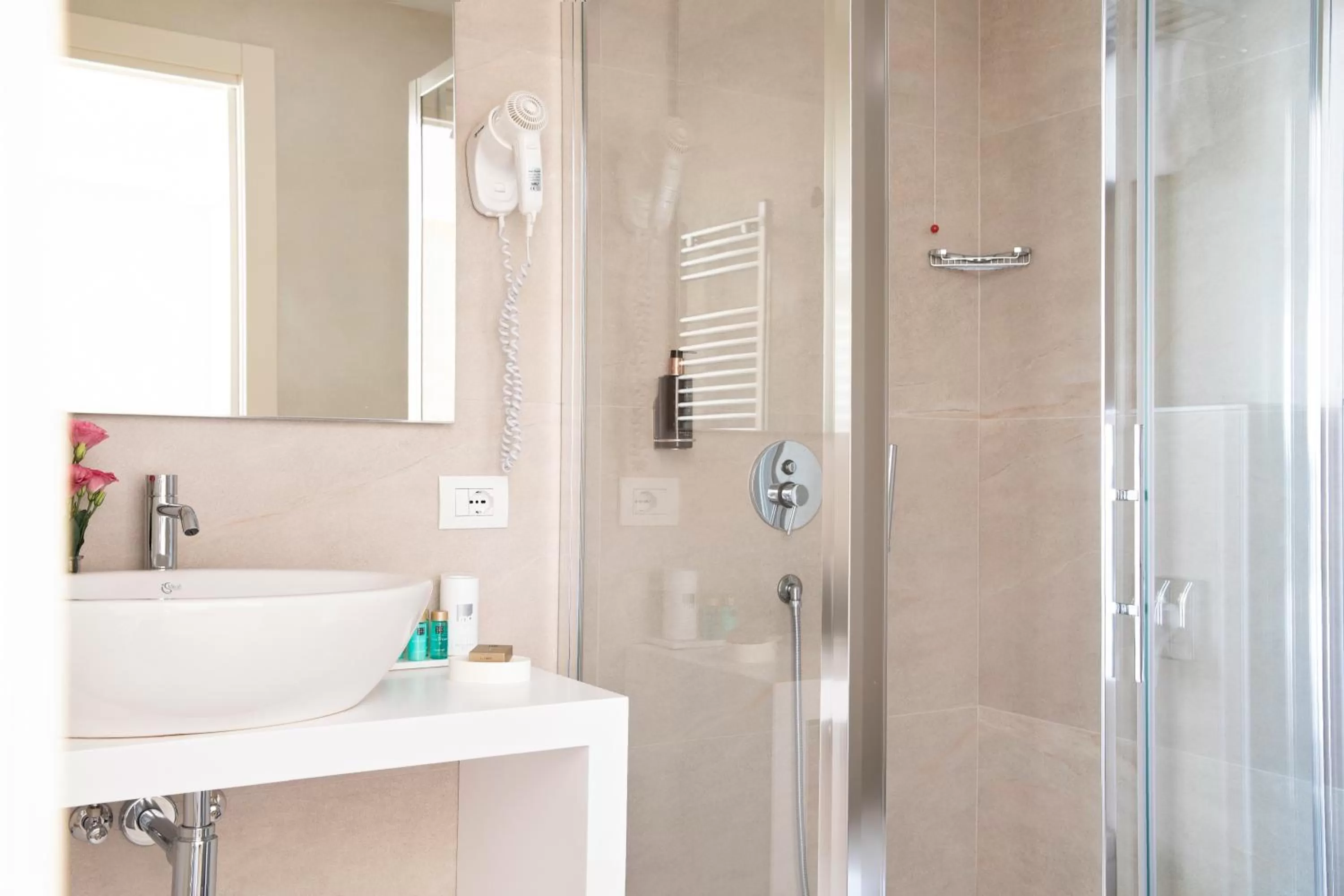 Shower in Relais Villa Porta