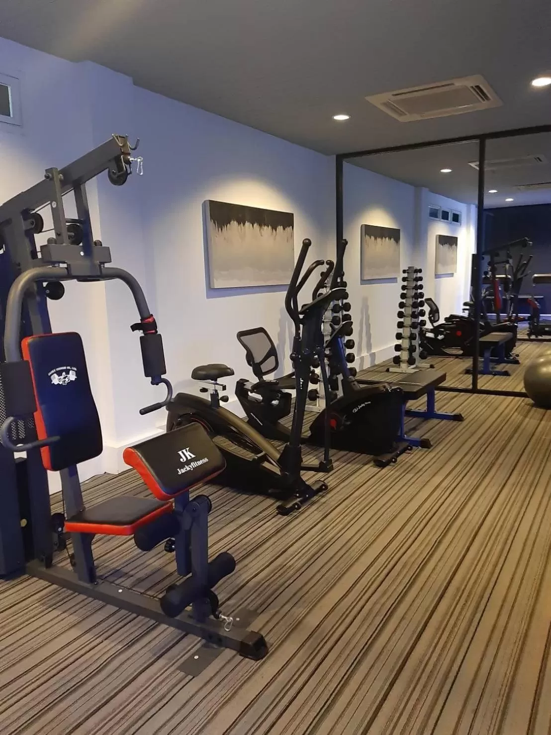 Fitness centre/facilities in Cher Resort