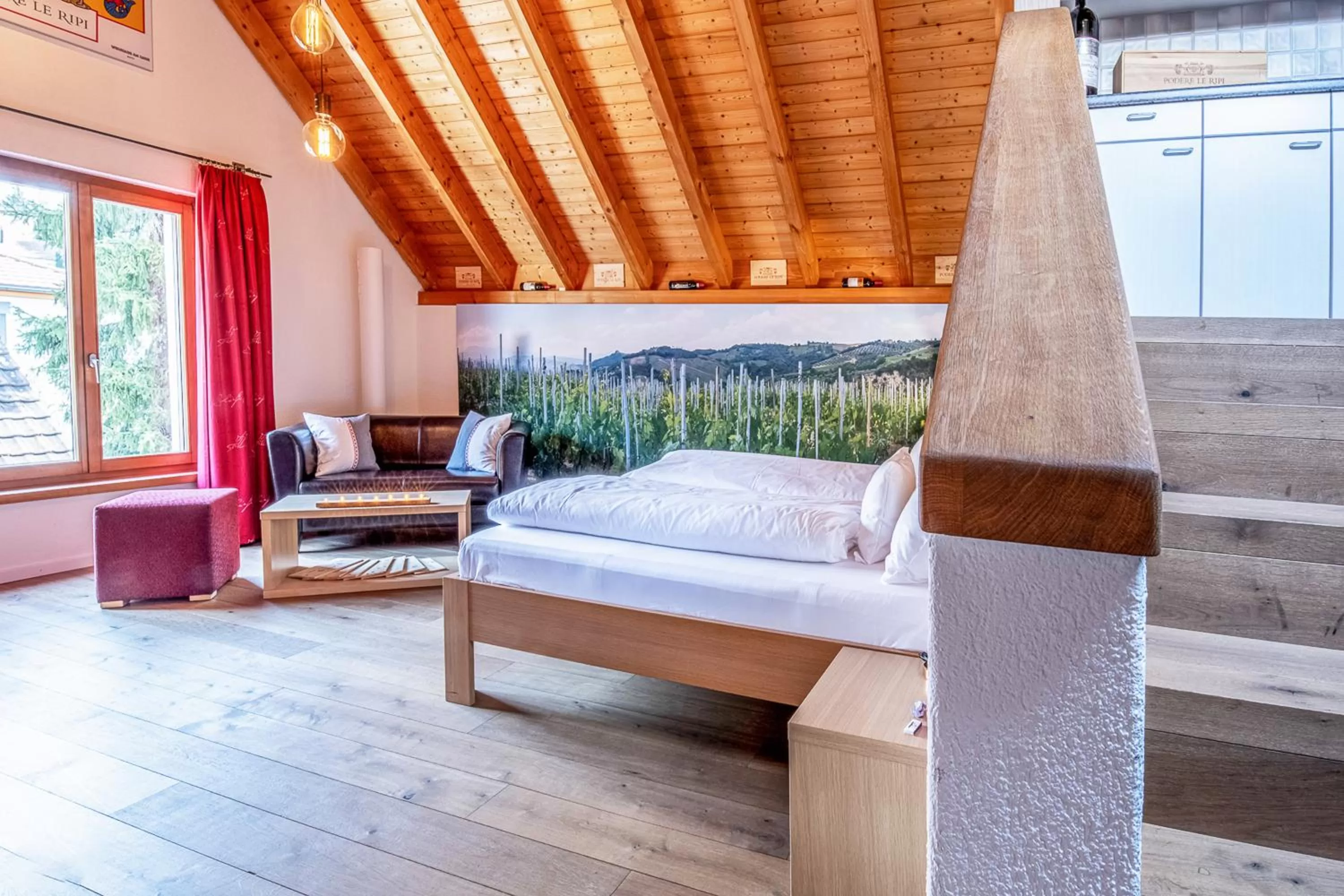 Photo of the whole room, Bed in Hirschen Erlinsbach Swiss Quality