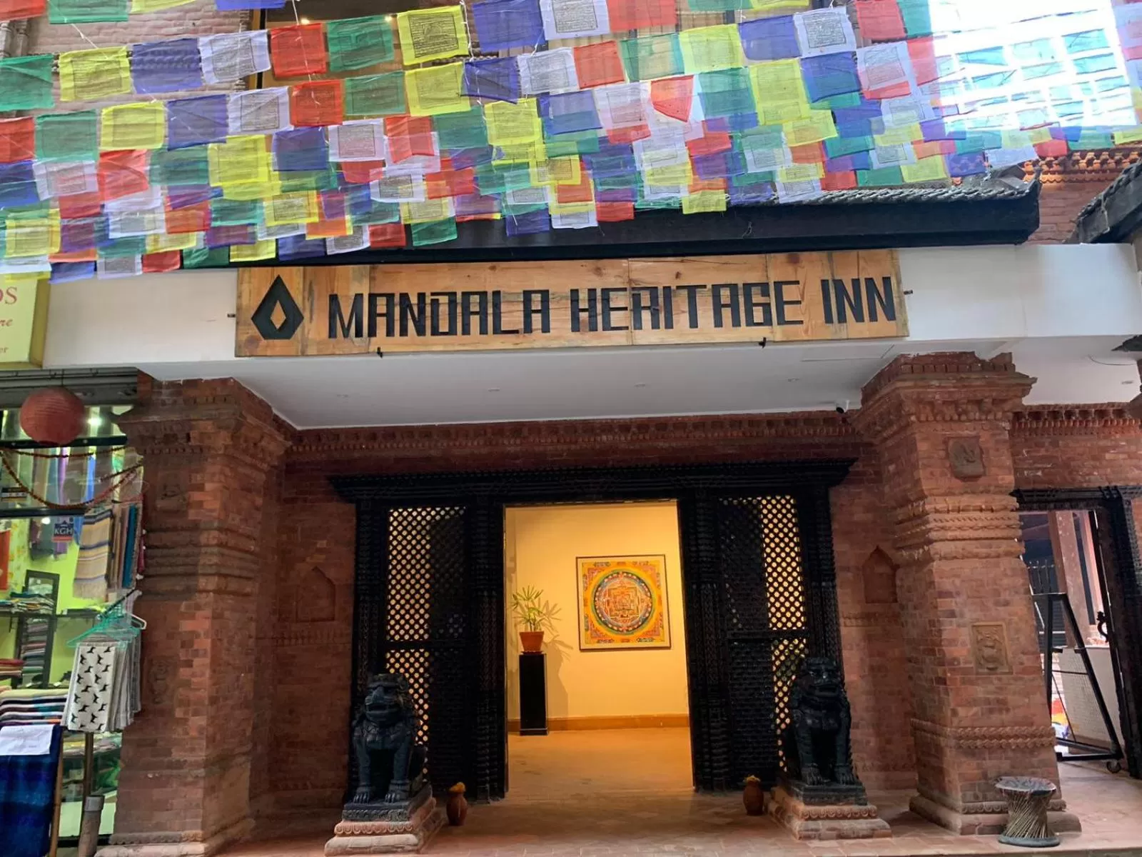 Facade/entrance in Mandala Heritage Inn