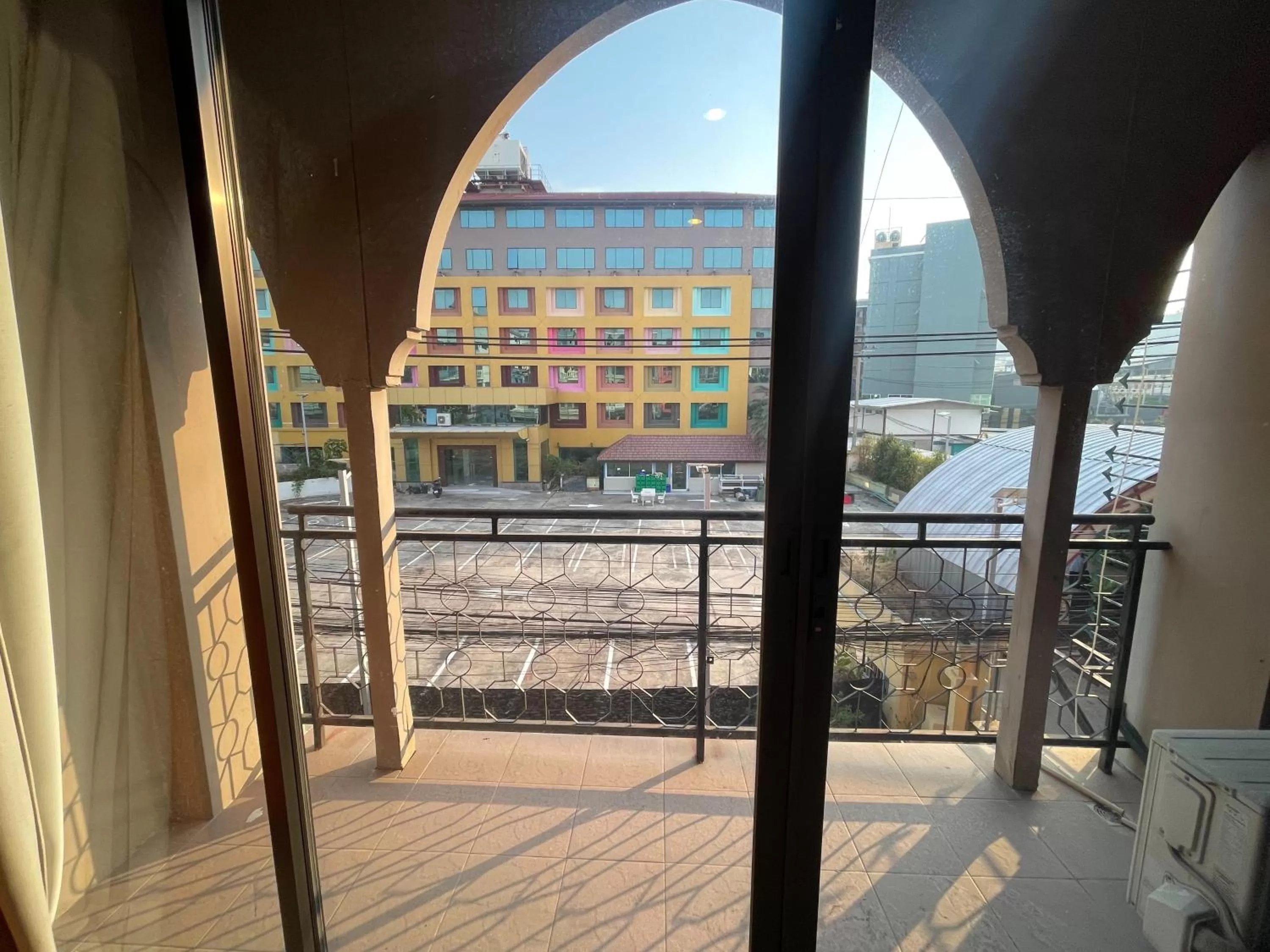 Balcony/Terrace in Babylon Residence Inn pattaya