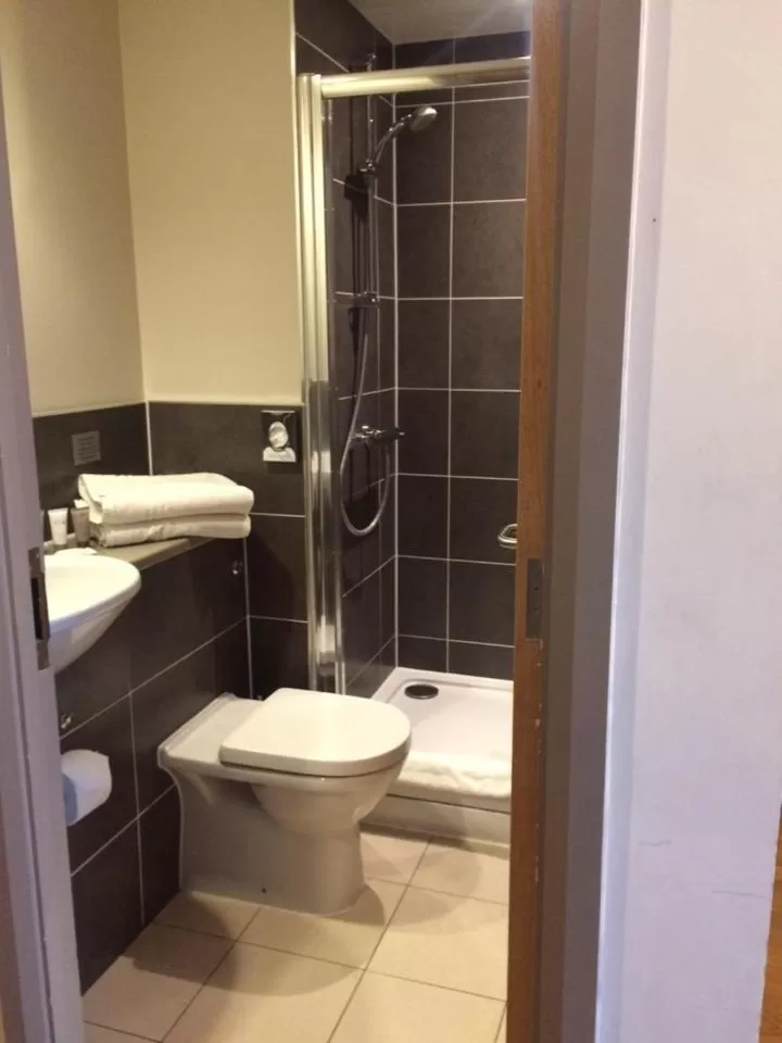 Bathroom in Britannia Study Hotel