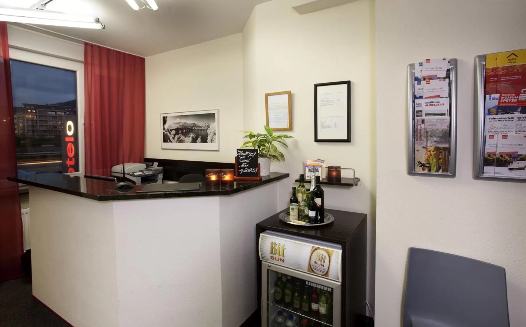 Lobby or reception in hotelo Heidelberg