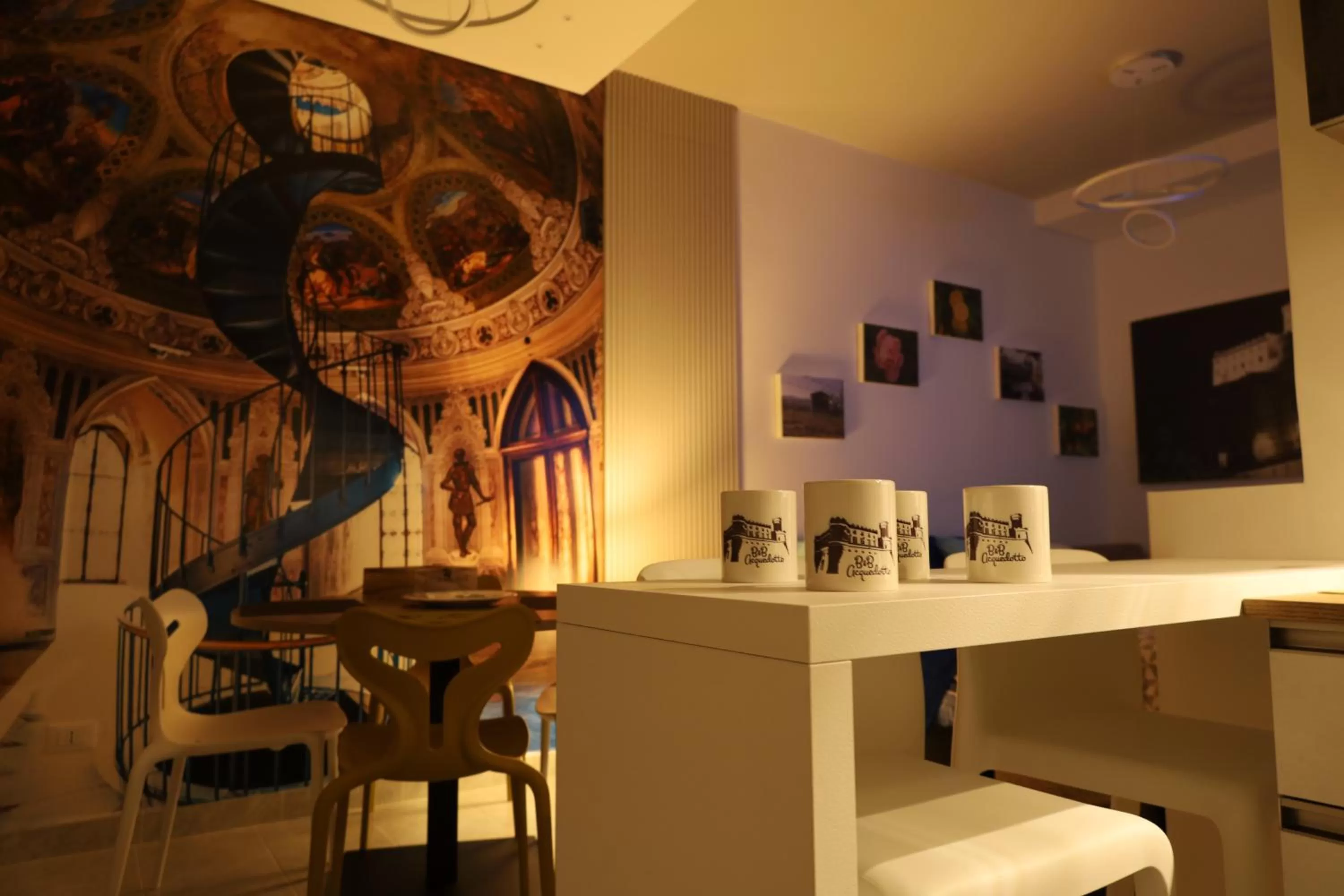 Dining area in B&B Acquedotto