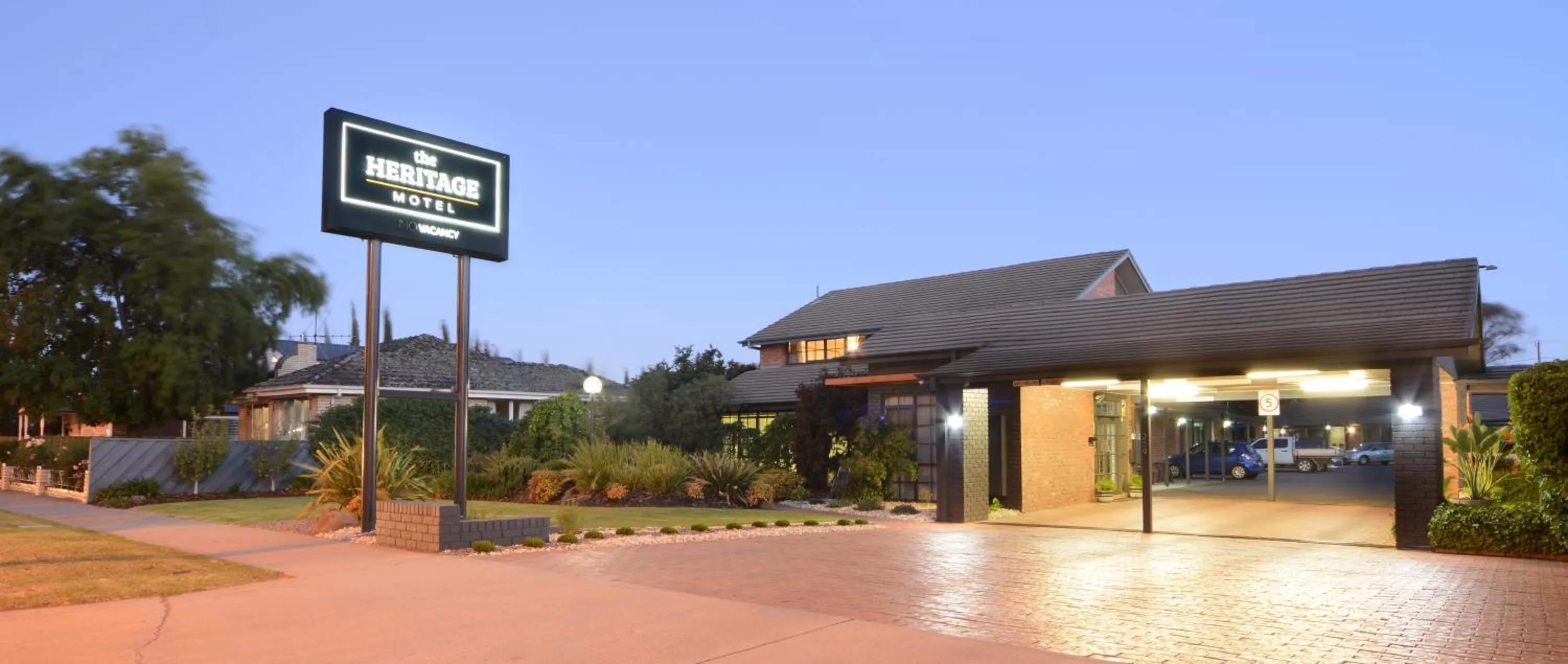 Property logo or sign in The Heritage Bendigo