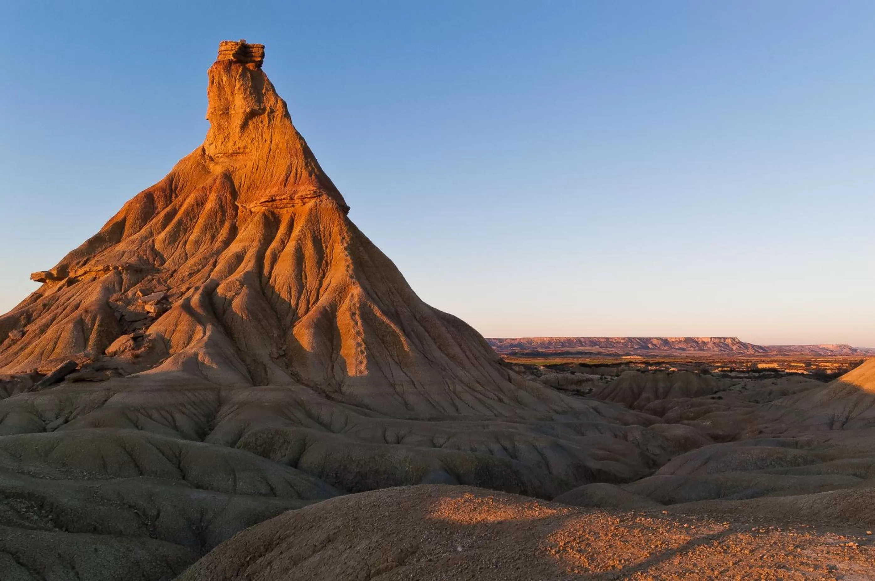 Natural landscape in Hotel Aire de Bardenas