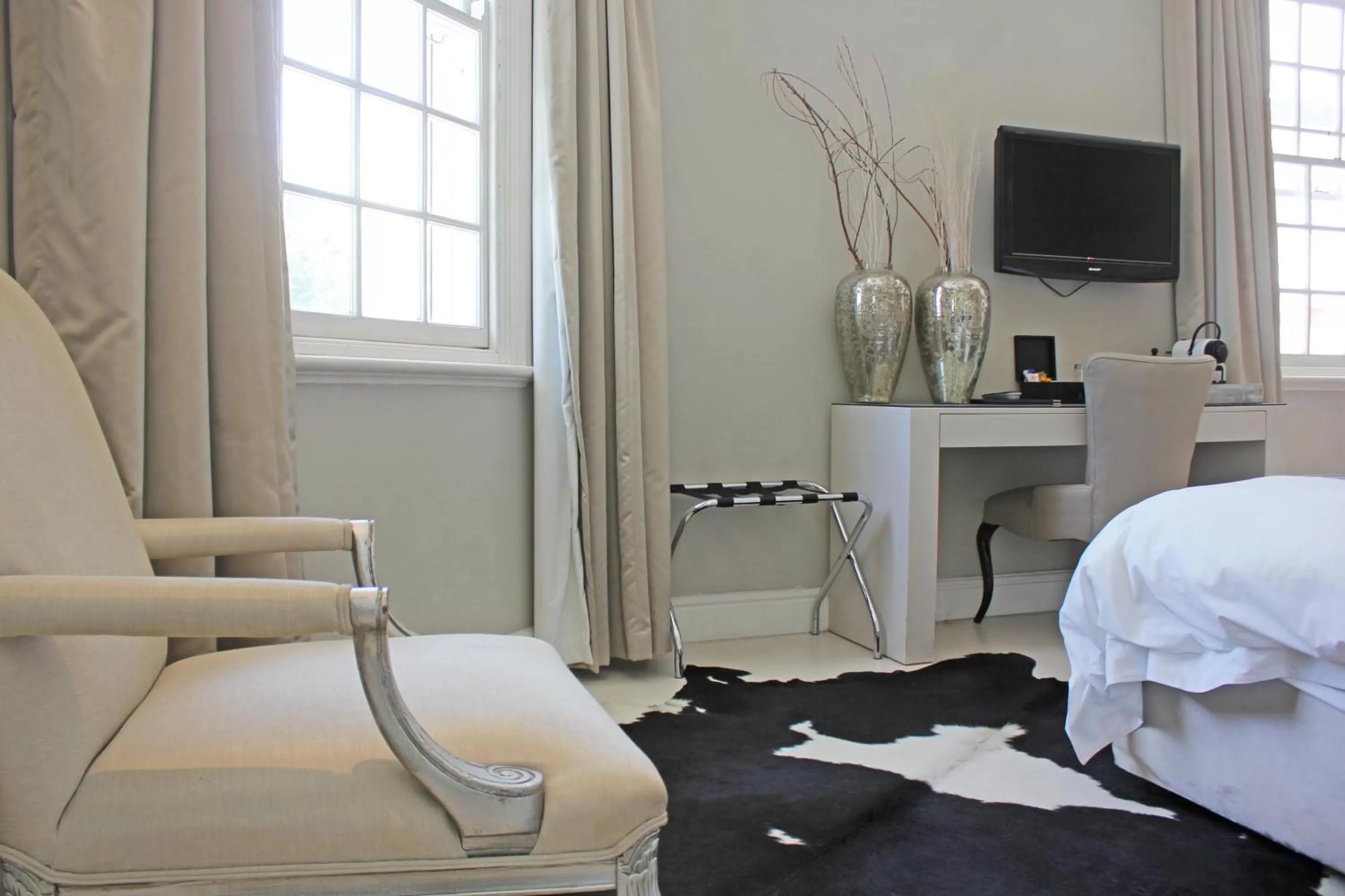 Decorative detail, Bed in Long Street Boutique Hotel