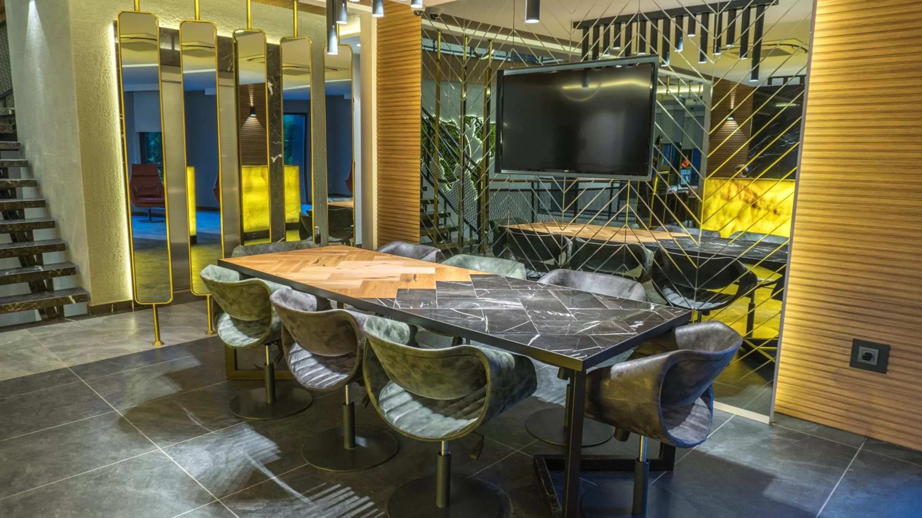 Lounge or bar in Nox Suite Rezidans