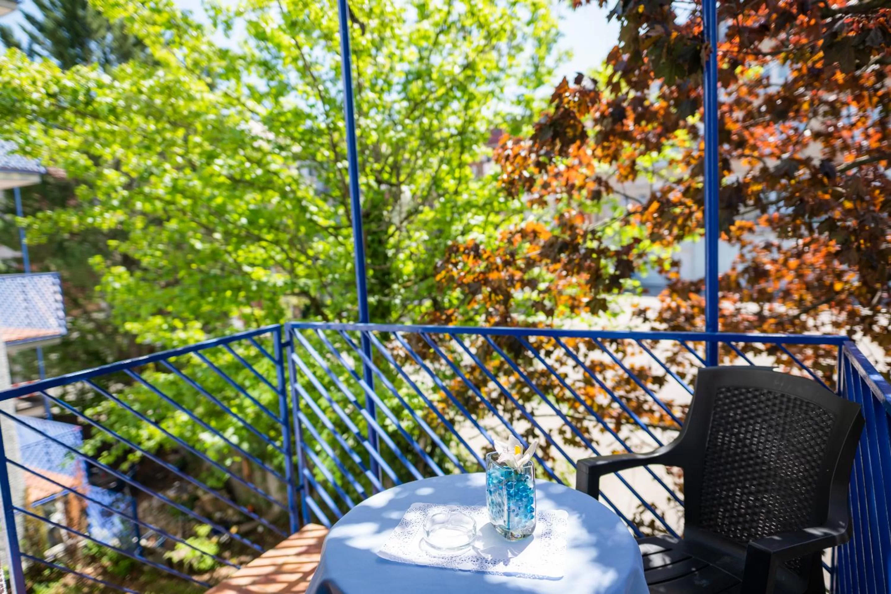 Balcony/Terrace in Hotel Astoria am Urachplatz