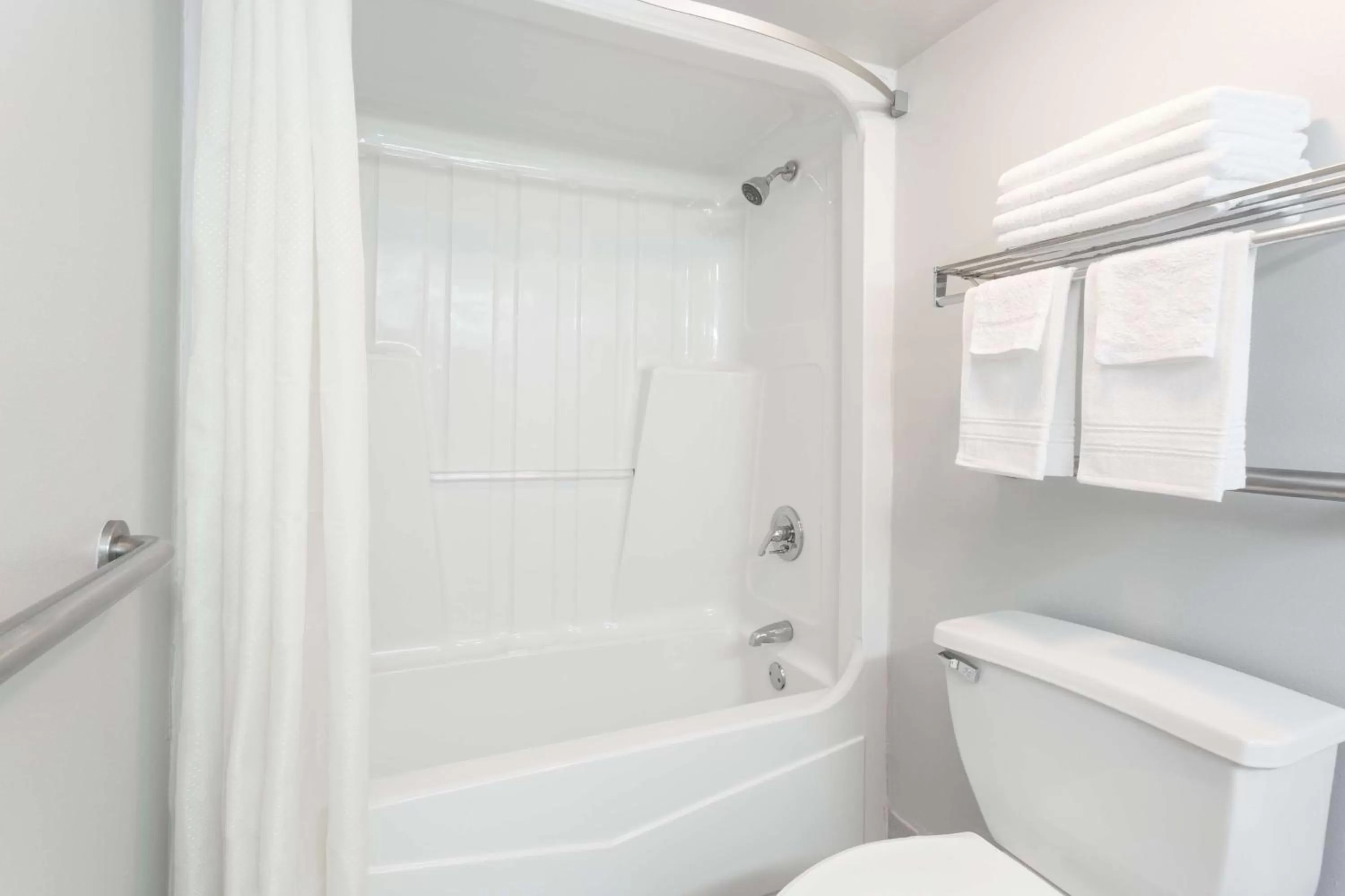 Double Room with Two Double Beds - Second Floor/Smoking in Super 8 by Wyndham Adel GA I-75